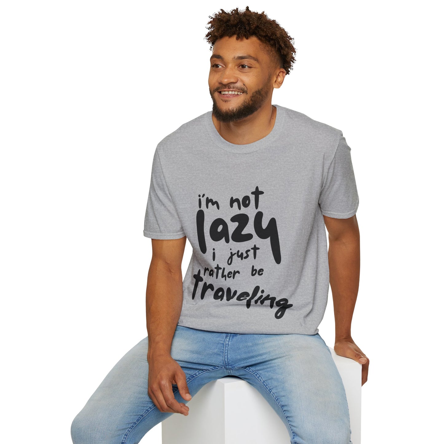 Ink Pulse Print - Travel-Themed Unisex T-Shirt, Perfect for Adventurers, Travel Lovers Gift. (Produced in Australia)