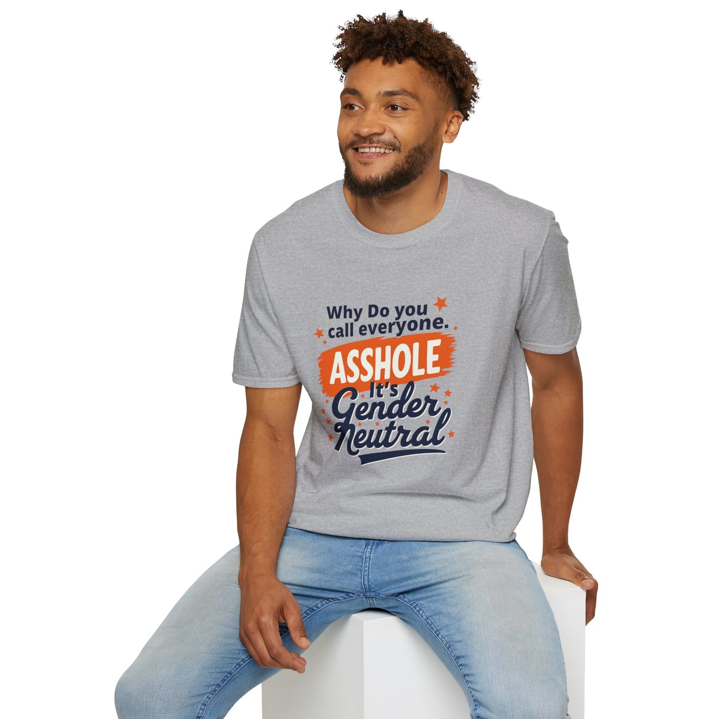 Ink Pulse Print - Gender Neutral Humor Tee. (Produced in Australia)