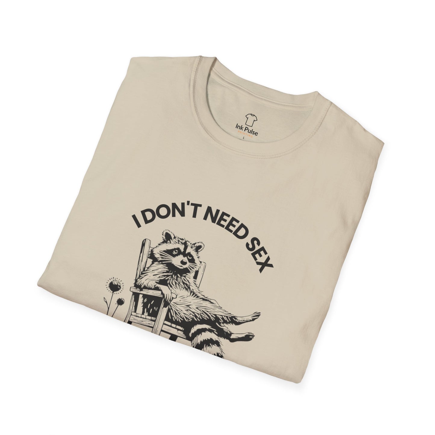 Ink Pulse Print - Funny Graphic T-Shirt, Unisex Humor Tee. (Produced in Australia)