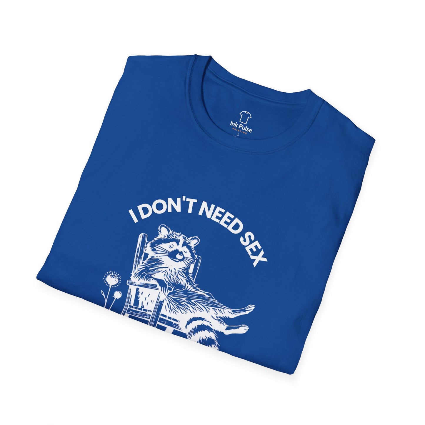 Ink Pulse Print - Funny Graphic T-Shirt, Unisex Humor Tee. (Produced in Australia)