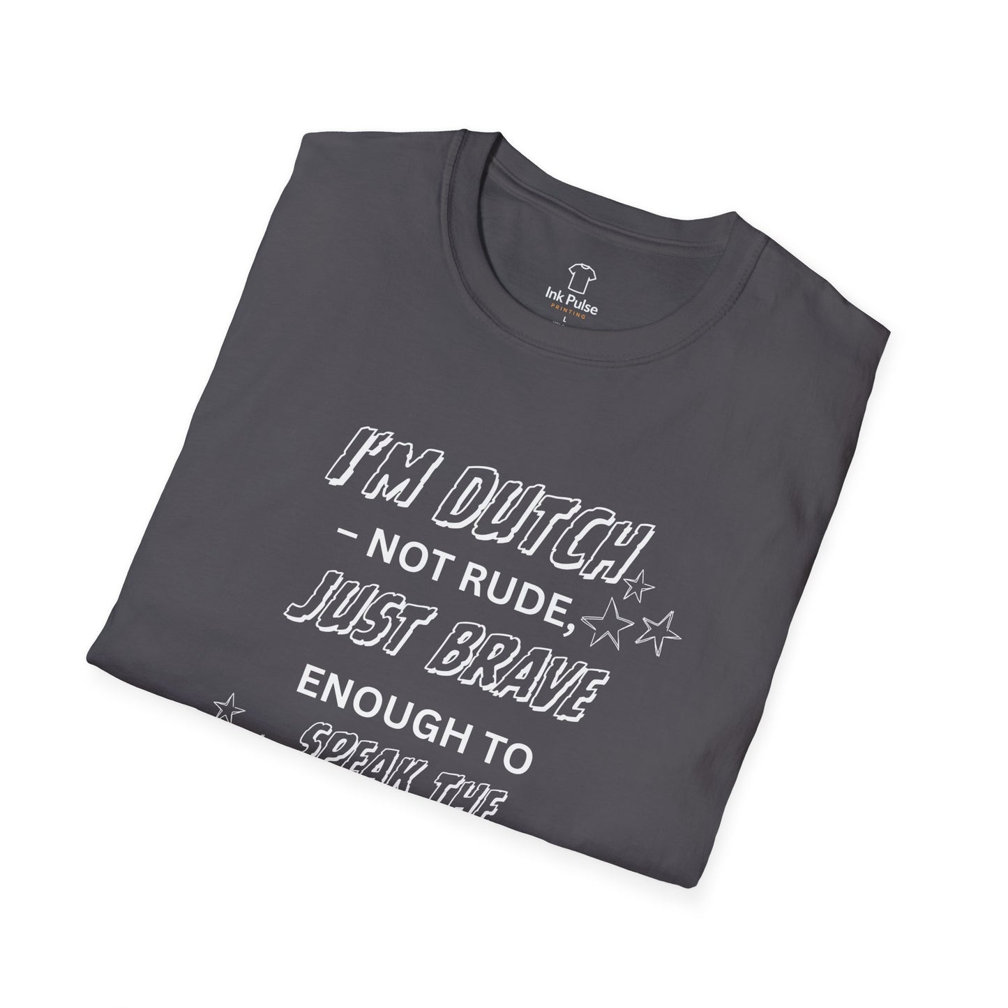 Ink Pulse Print - Dutch T-Shirt (Produced in Australia)