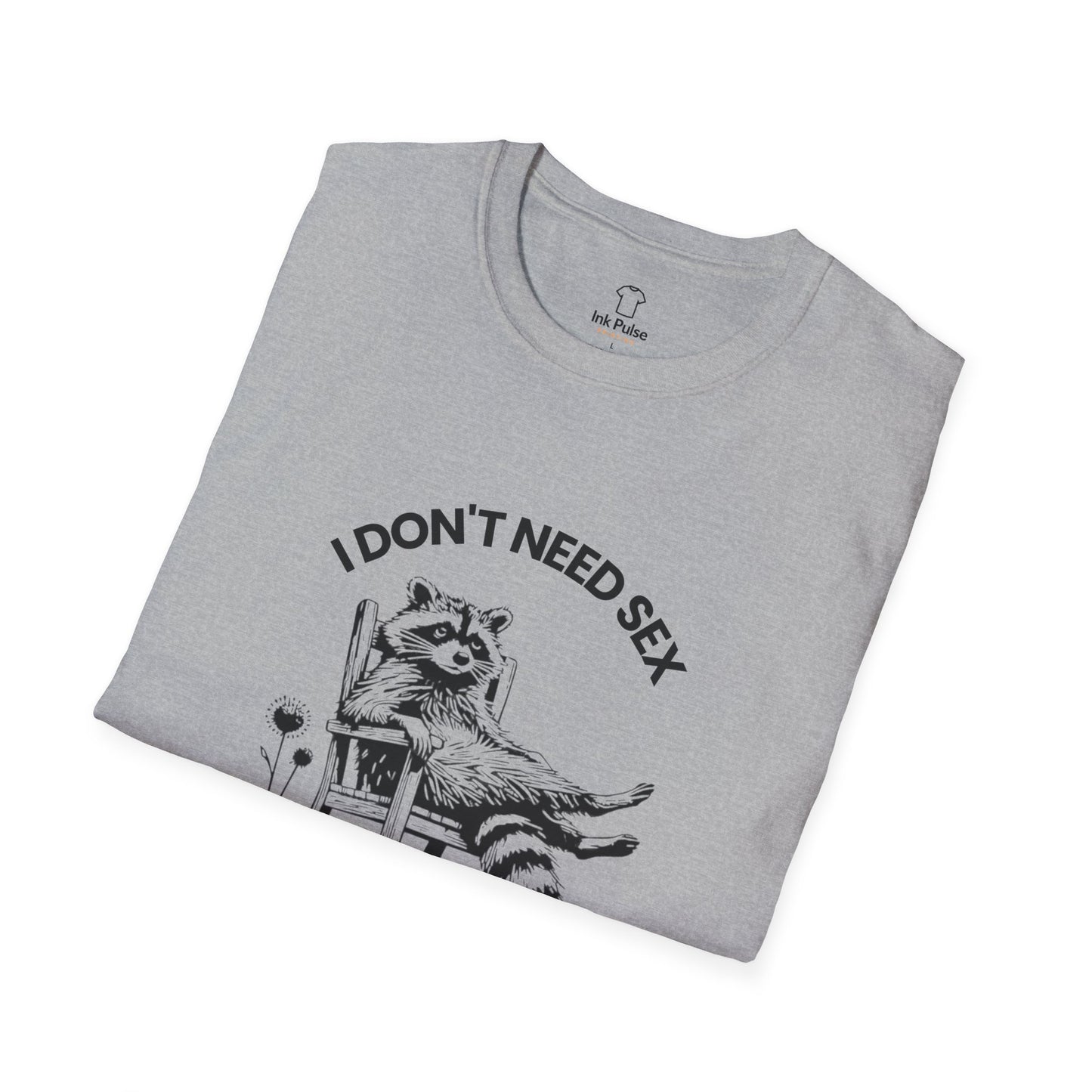 Ink Pulse Print - Funny Graphic T-Shirt, Unisex Humor Tee. (Produced in Australia)