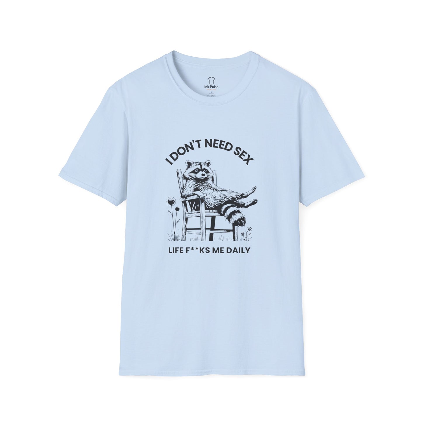 Ink Pulse Print - Funny Graphic T-Shirt, Unisex Humor Tee. (Produced in Australia)