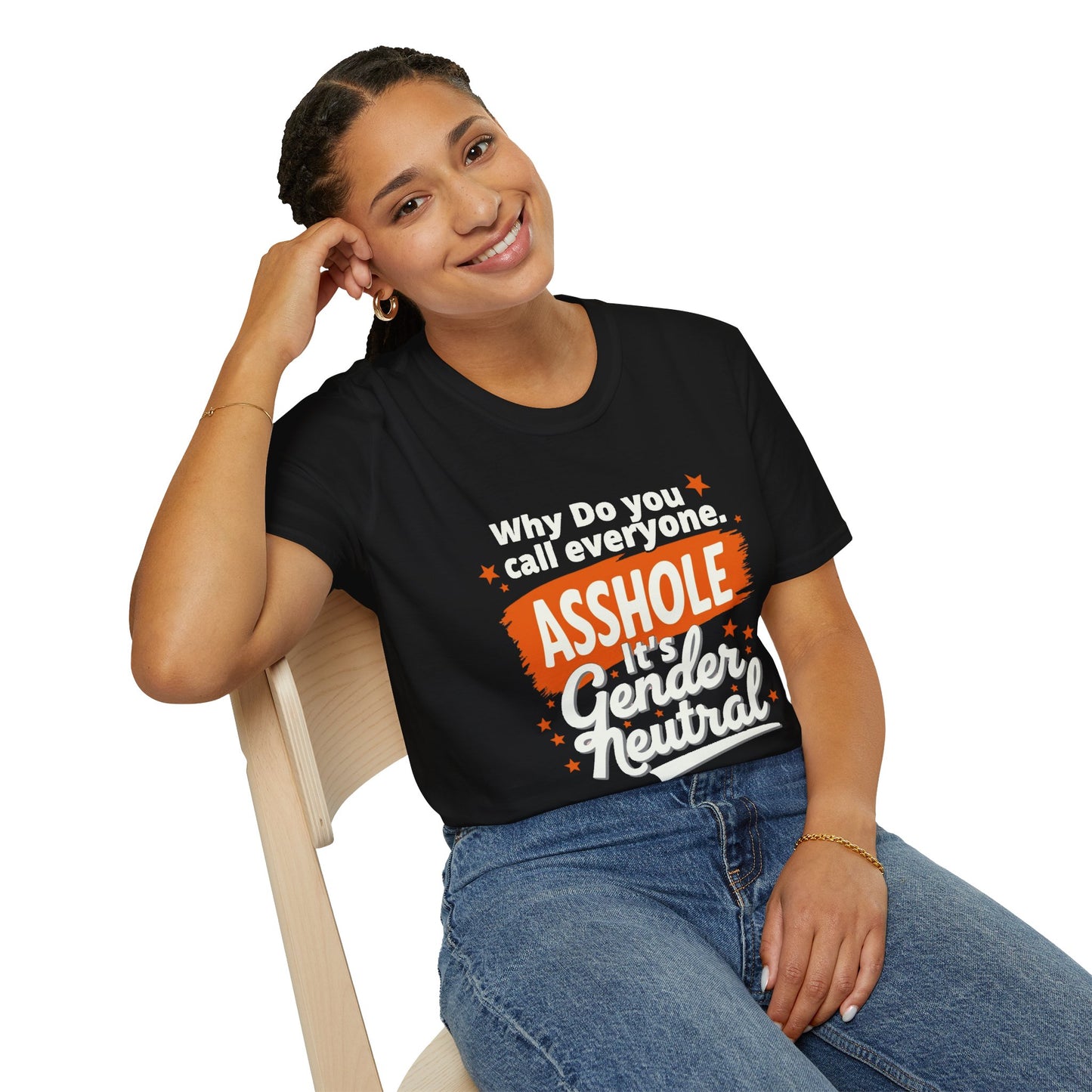 Ink Pulse Print - Gender Neutral Humor Tee. (Produced in Australia)