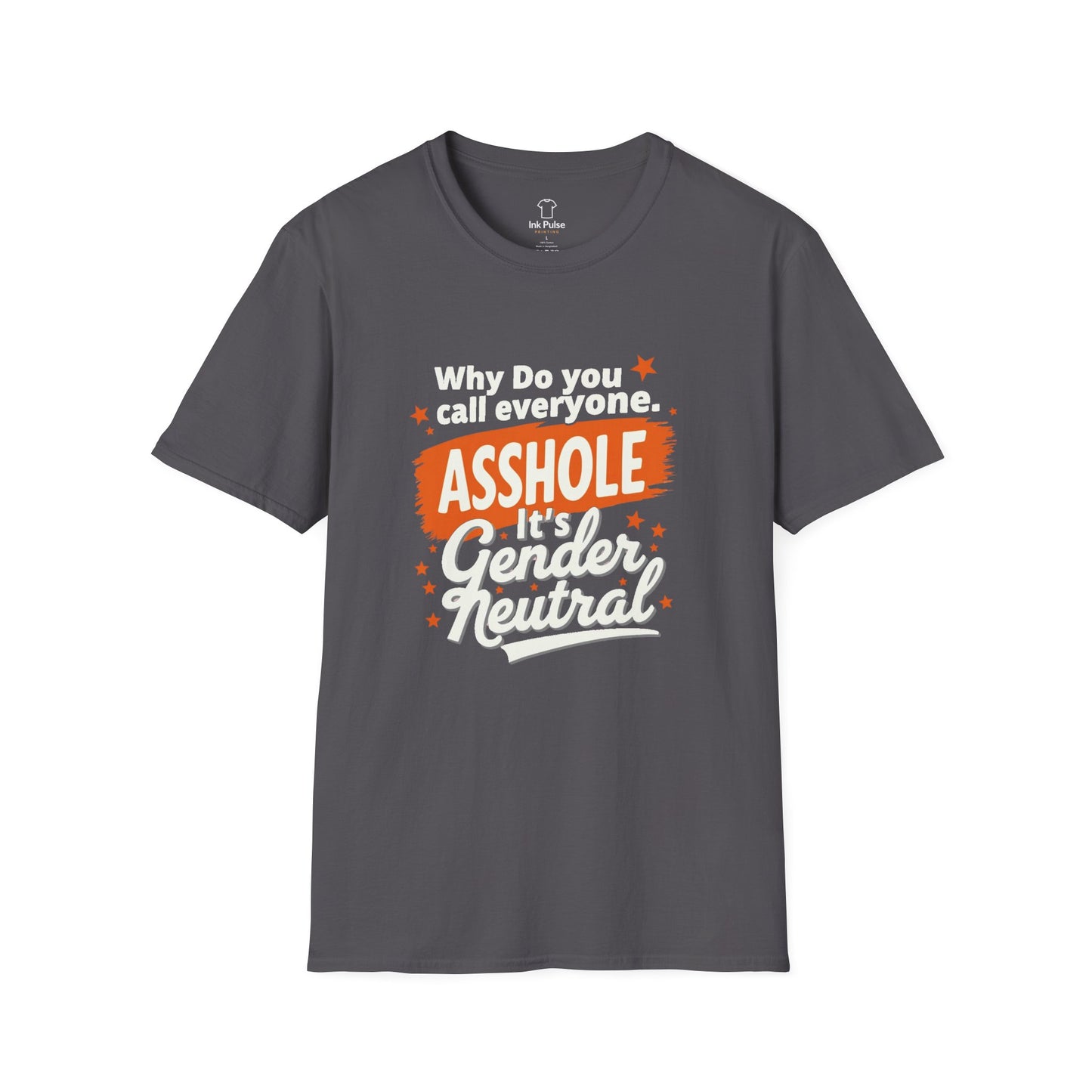 Ink Pulse Print - Gender Neutral Humor Tee. (Produced in Australia)