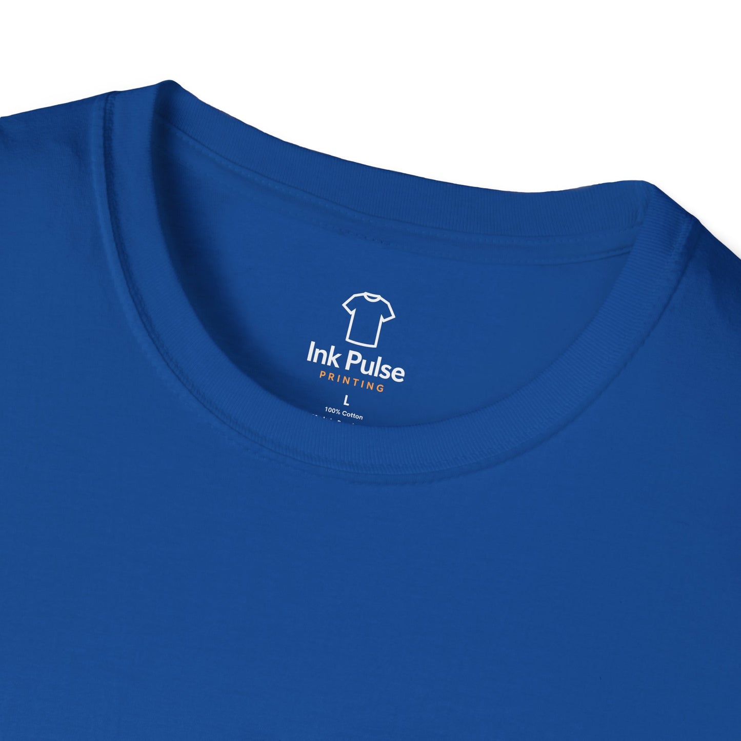 Ink Pulse Print - Overthink This Unisex Softstyle T-Shirt, Funny Graphic Tee.