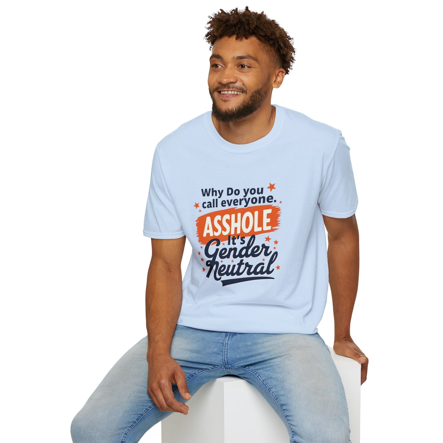 Ink Pulse Print - Gender Neutral Humor Tee. (Produced in Australia)