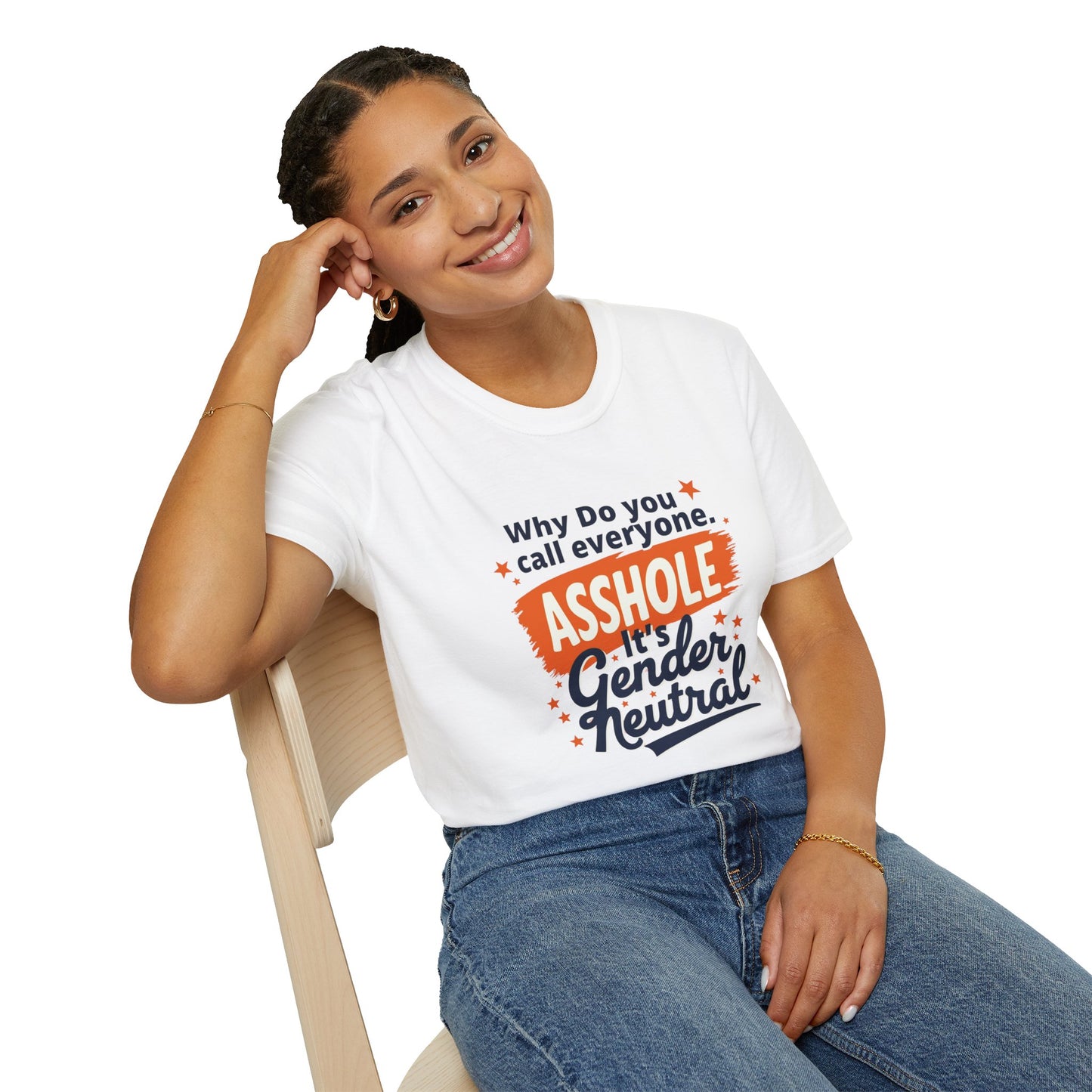 Ink Pulse Print - Gender Neutral Humor Tee. (Produced in Australia)