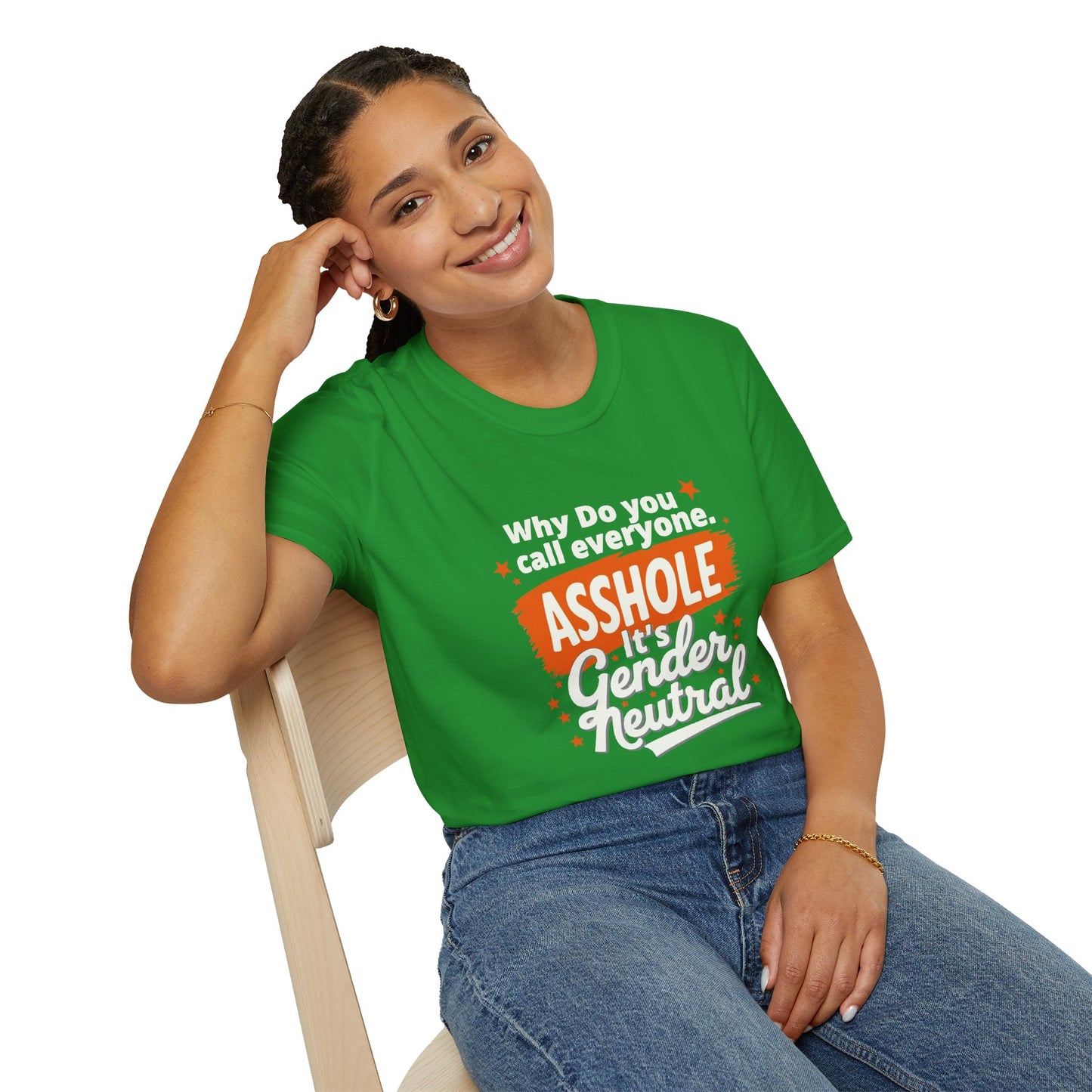 Ink Pulse Print - Gender Neutral Humor Tee. (Produced in Australia)