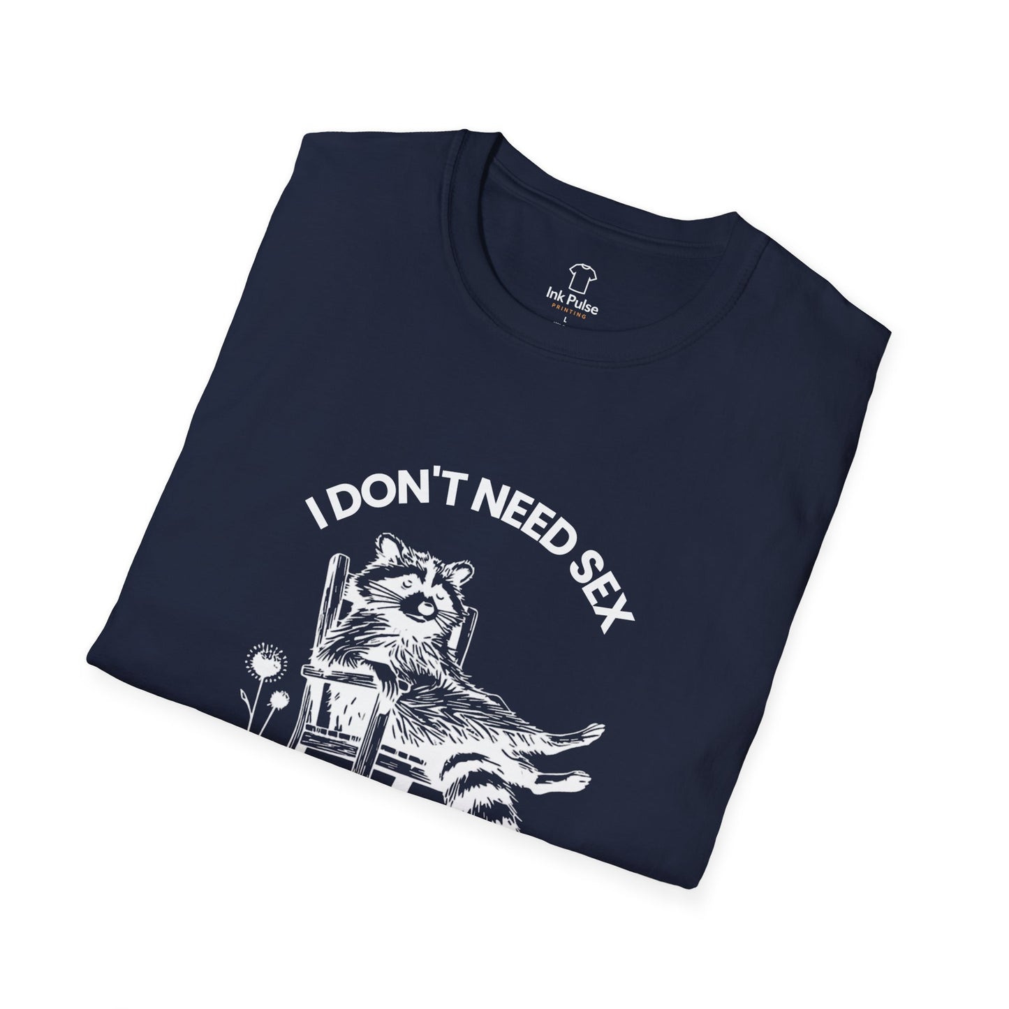 Ink Pulse Print - Funny Graphic T-Shirt, Unisex Humor Tee. (Produced in Australia)