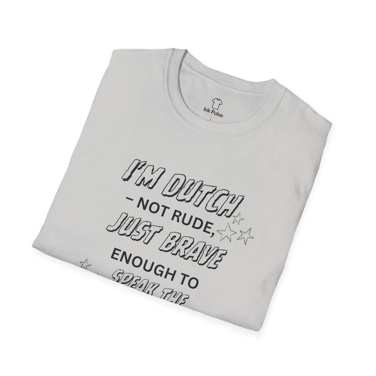 Ink Pulse Print - Dutch T-Shirt (Produced in Australia)