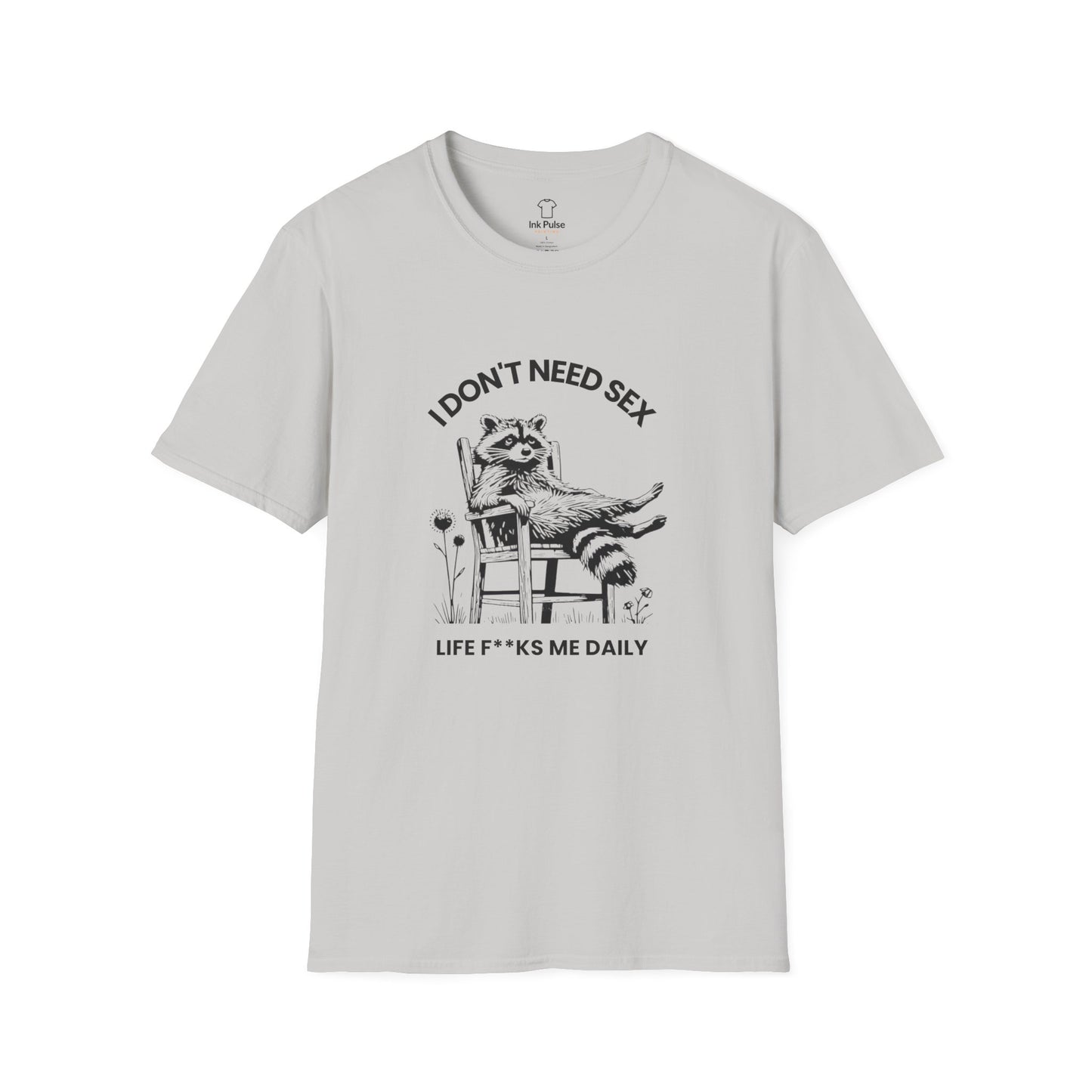 Ink Pulse Print - Funny Graphic T-Shirt, Unisex Humor Tee. (Produced in Australia)