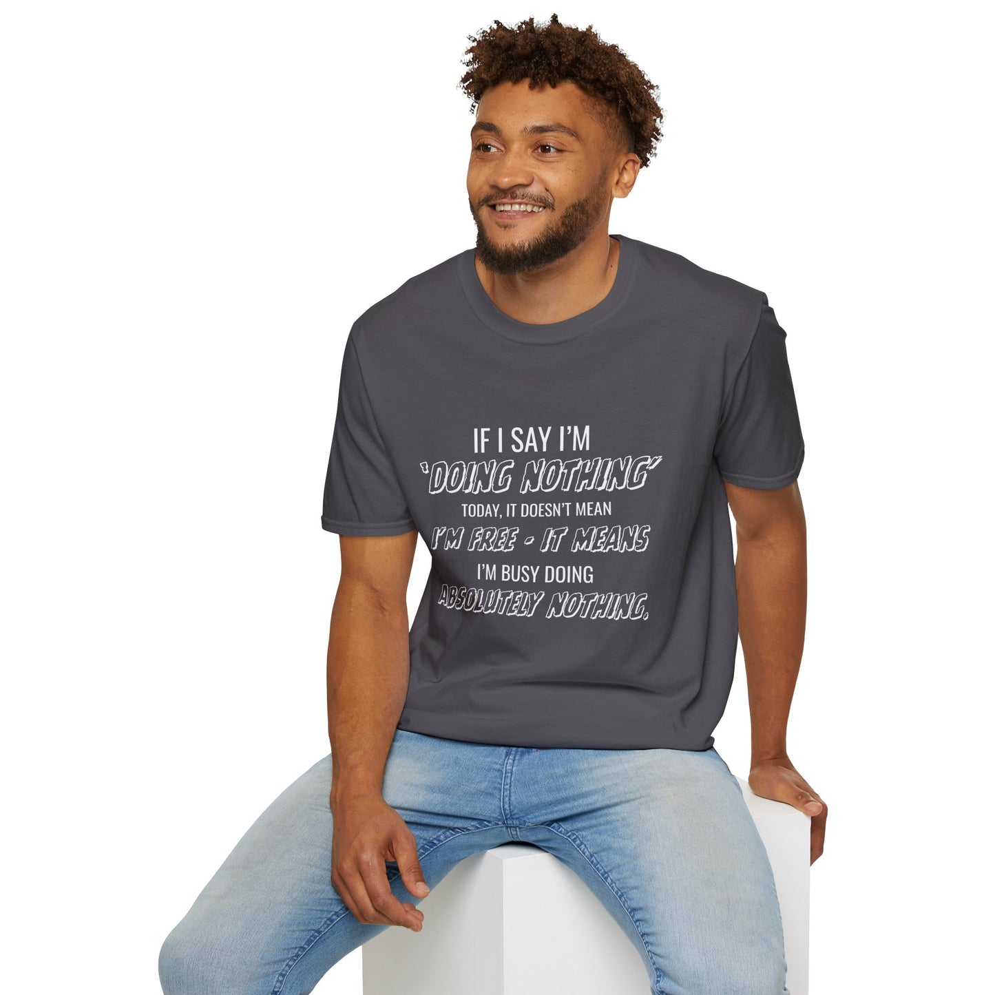 Ink Pulse Print - Funny Quote Unisex T-Shirt. (Produced in Australia)