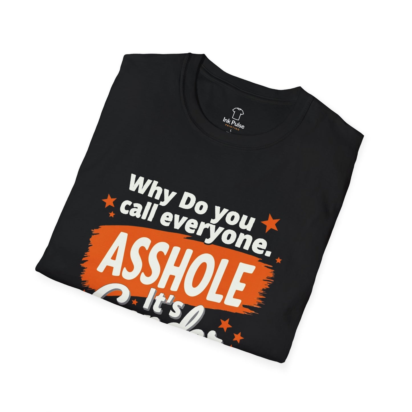 Ink Pulse Print - Gender Neutral Humor Tee. (Produced in Australia)