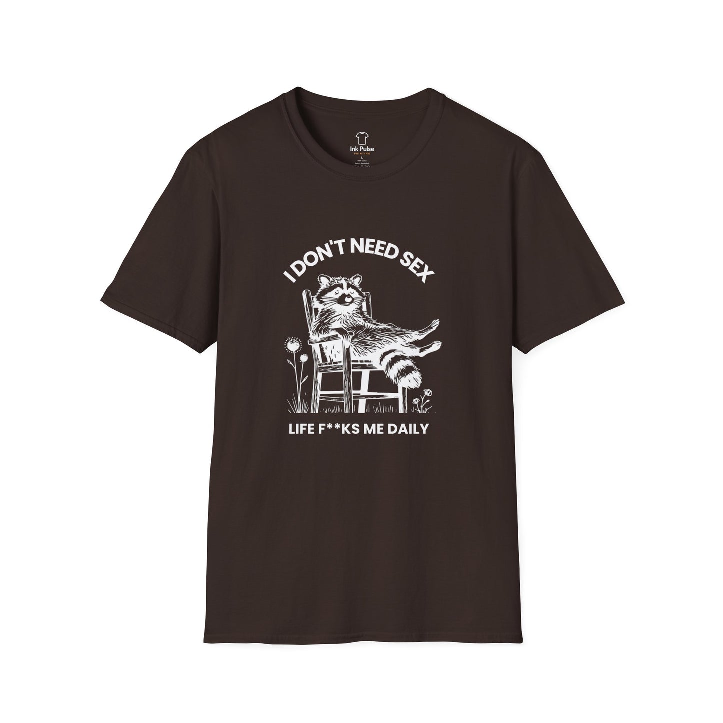 Ink Pulse Print - Funny Graphic T-Shirt, Unisex Humor Tee. (Produced in Australia)