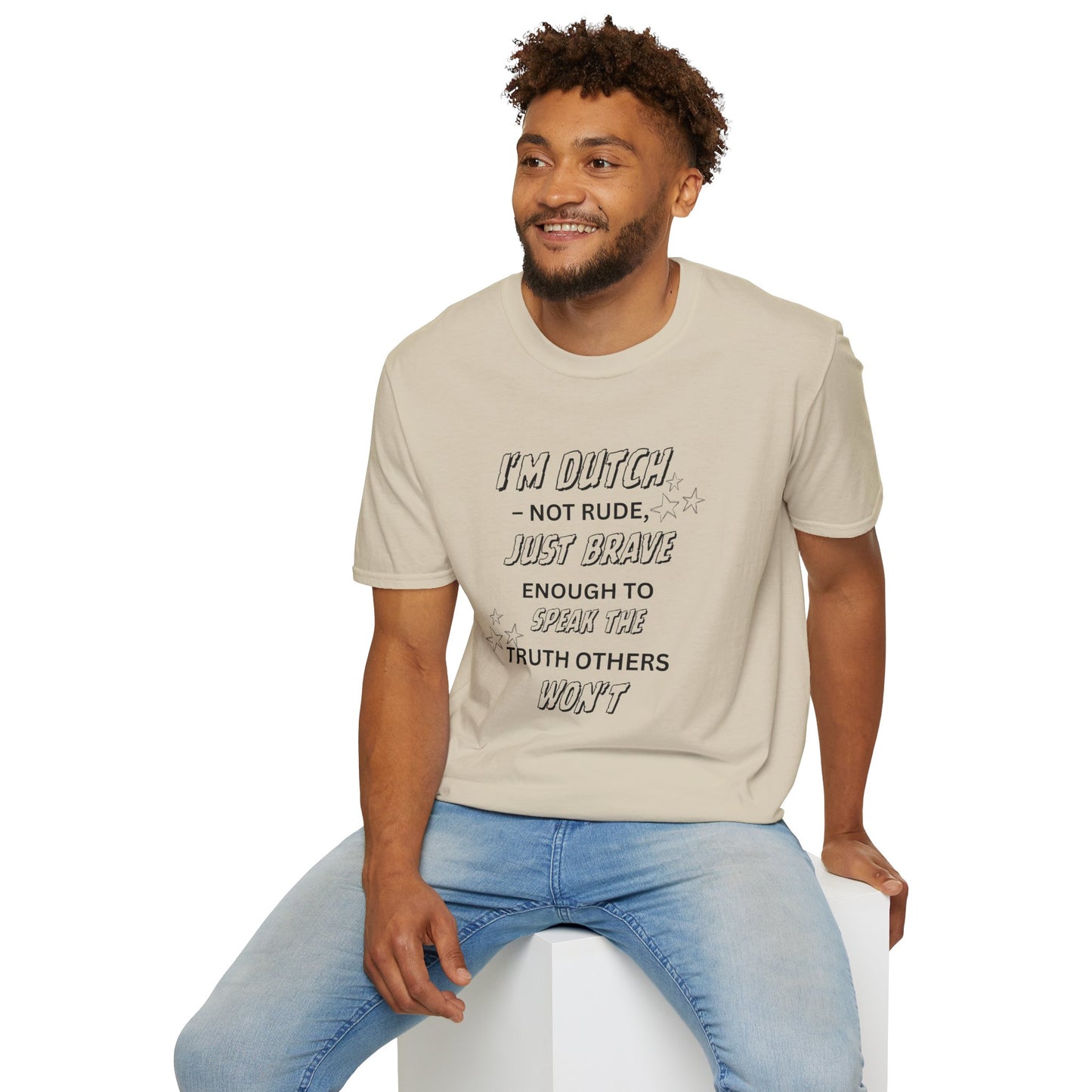 Ink Pulse Print - Dutch T-Shirt (Produced in Australia)