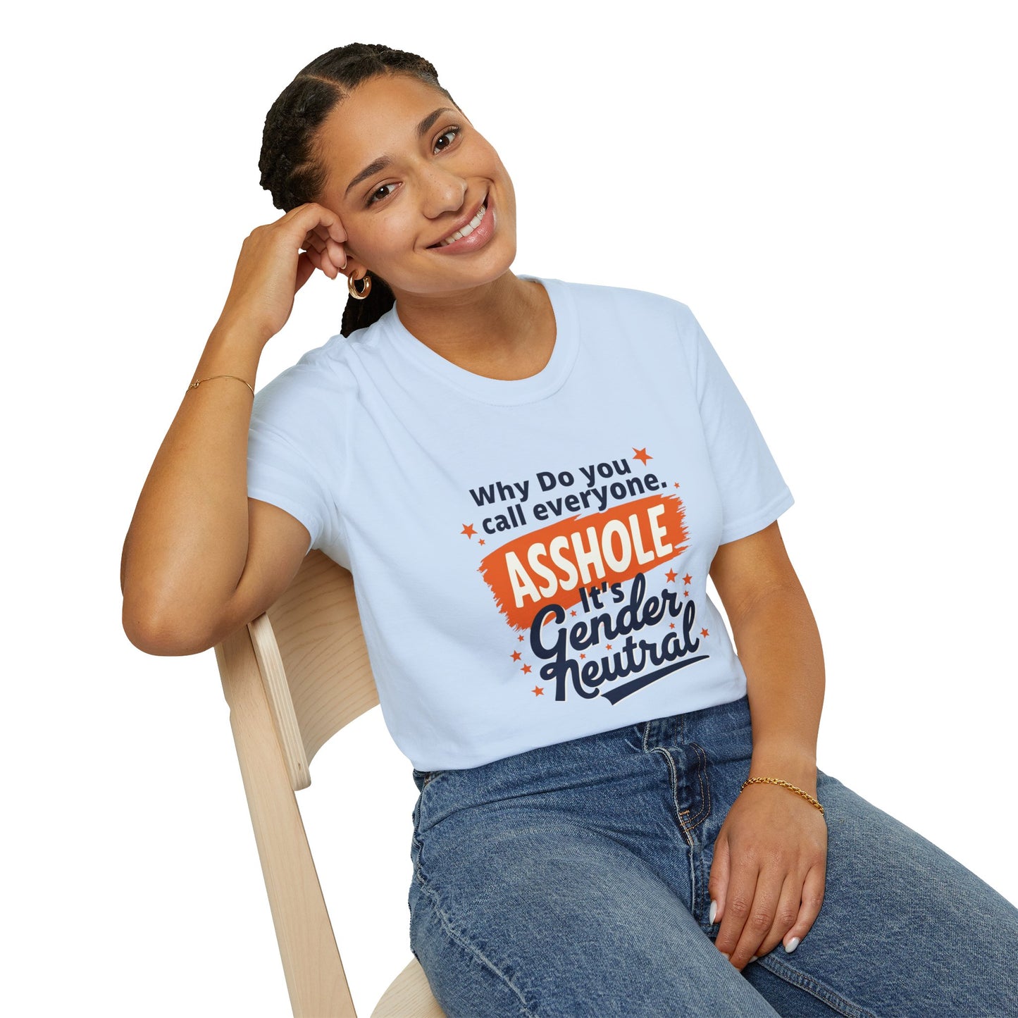 Ink Pulse Print - Gender Neutral Humor Tee. (Produced in Australia)