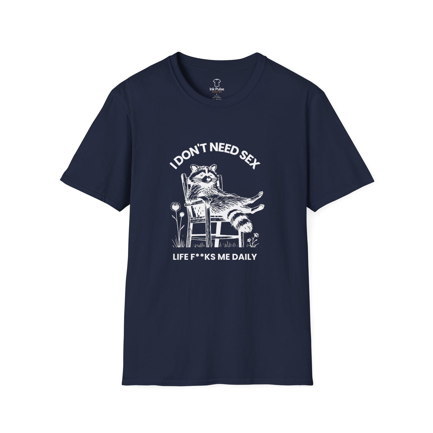 Ink Pulse Print - Funny Graphic T-Shirt, Unisex Humor Tee. (Produced in Australia)
