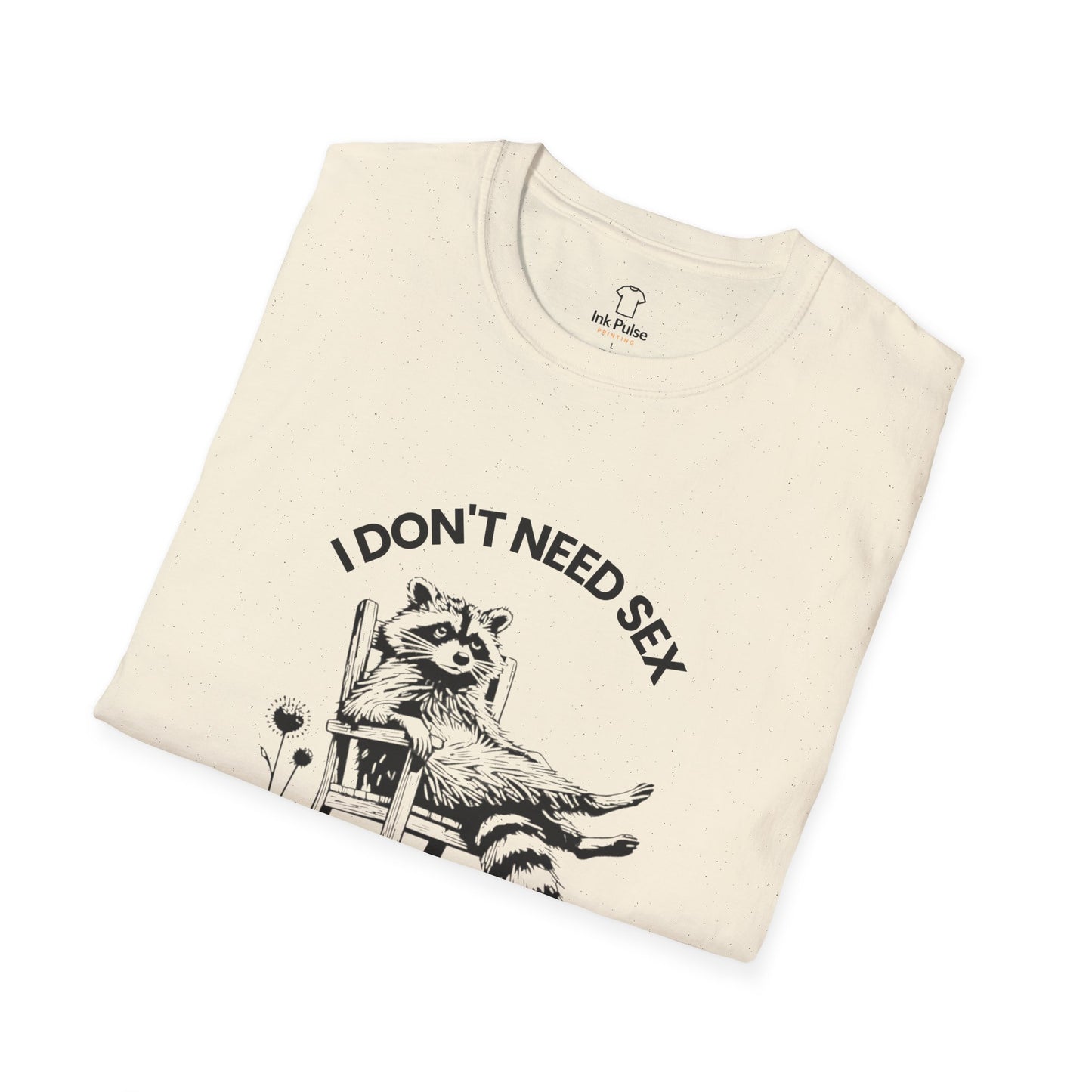 Ink Pulse Print - Funny Graphic T-Shirt, Unisex Humor Tee. (Produced in Australia)