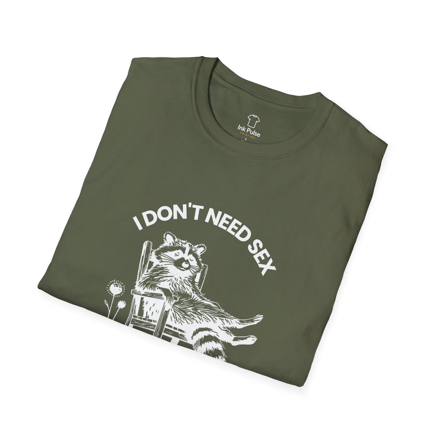 Ink Pulse Print - Funny Graphic T-Shirt, Unisex Humor Tee. (Produced in Australia)