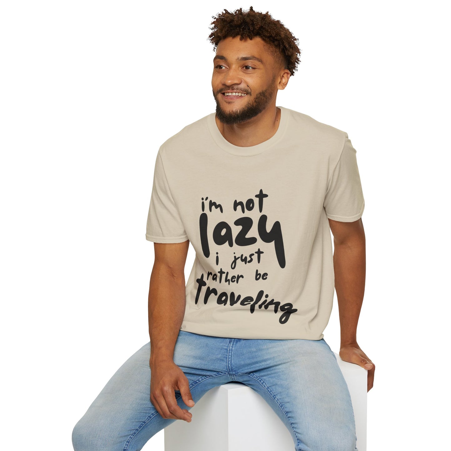 Ink Pulse Print - Travel-Themed Unisex T-Shirt, Perfect for Adventurers, Travel Lovers Gift. (Produced in Australia)