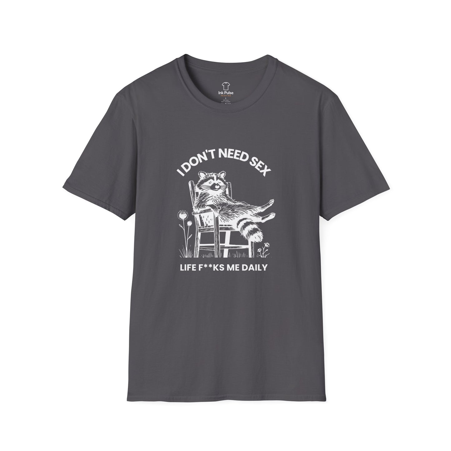 Ink Pulse Print - Funny Graphic T-Shirt, Unisex Humor Tee. (Produced in Australia)