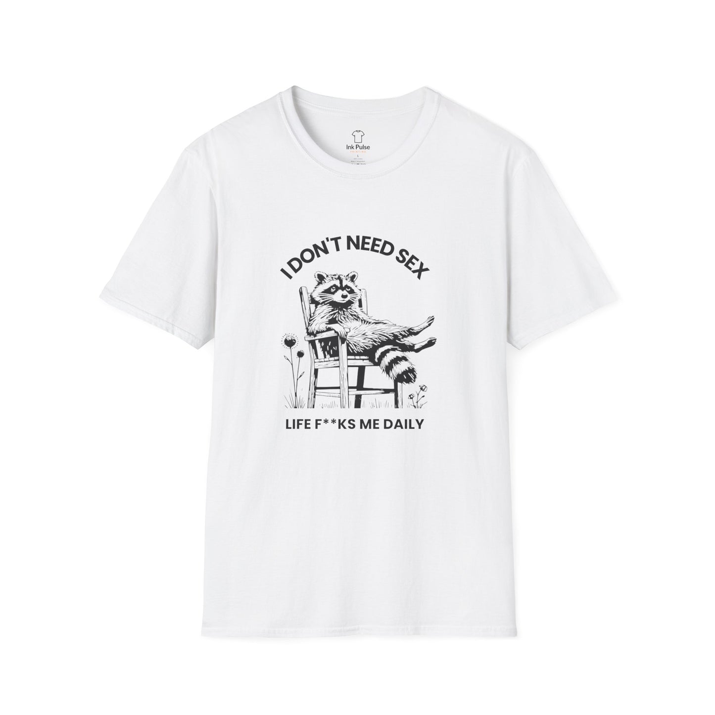 Ink Pulse Print - Funny Graphic T-Shirt, Unisex Humor Tee. (Produced in Australia)