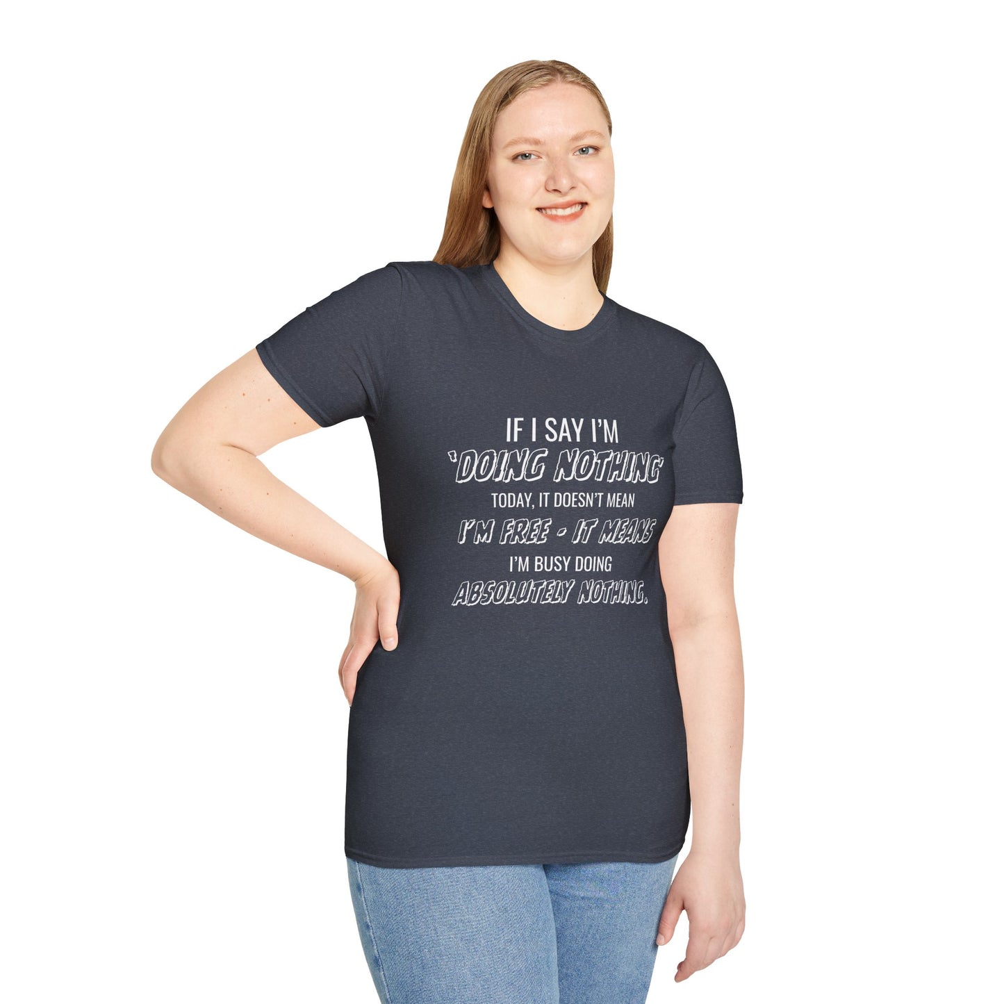 Ink Pulse Print - Funny Quote Unisex T-Shirt. (Produced in Australia)
