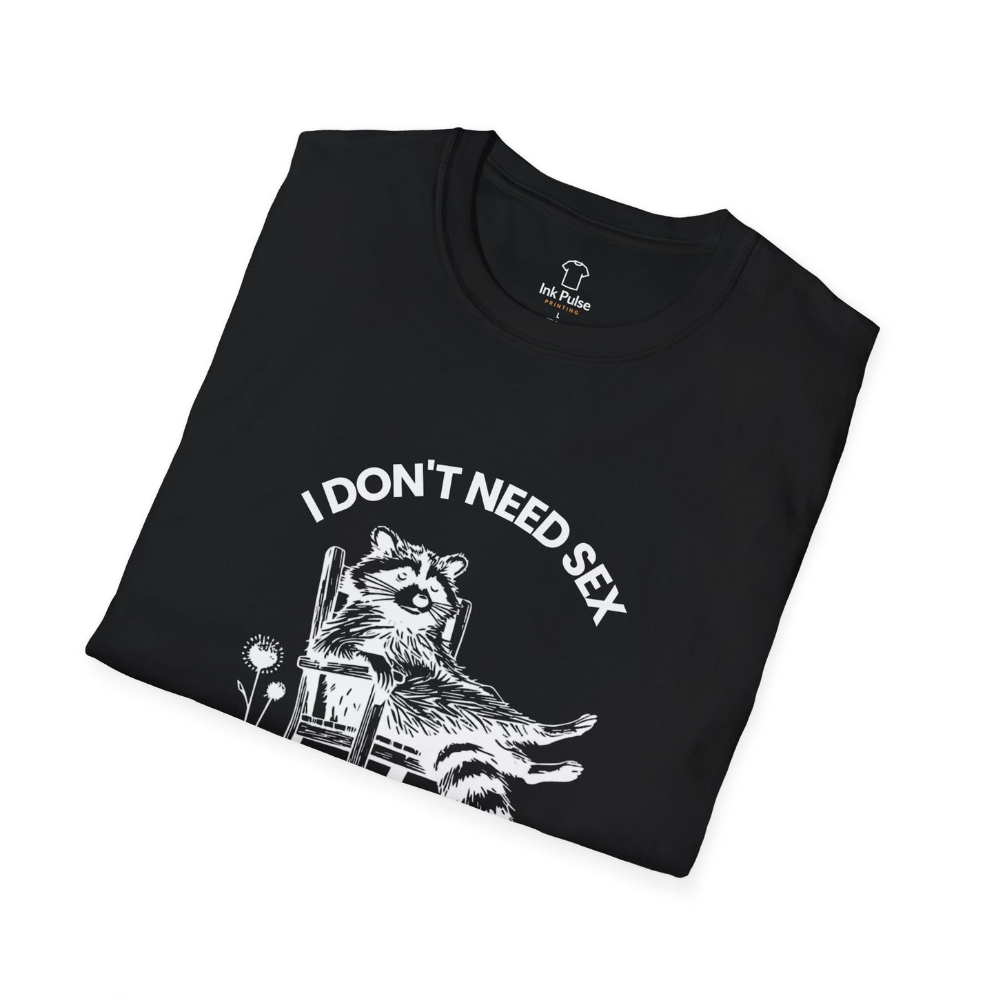 Ink Pulse Print - Funny Graphic T-Shirt, Unisex Humor Tee. (Produced in Australia)