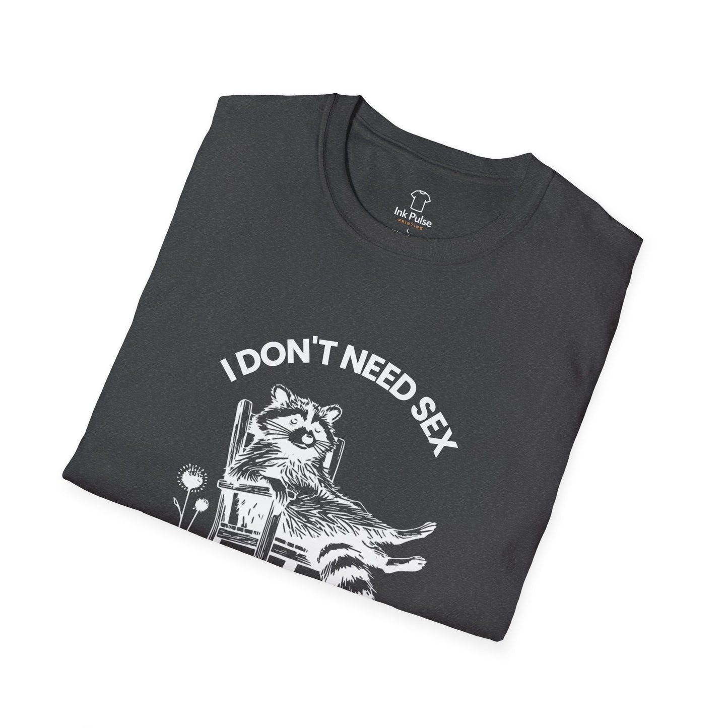Ink Pulse Print - Funny Graphic T-Shirt, Unisex Humor Tee. (Produced in Australia)