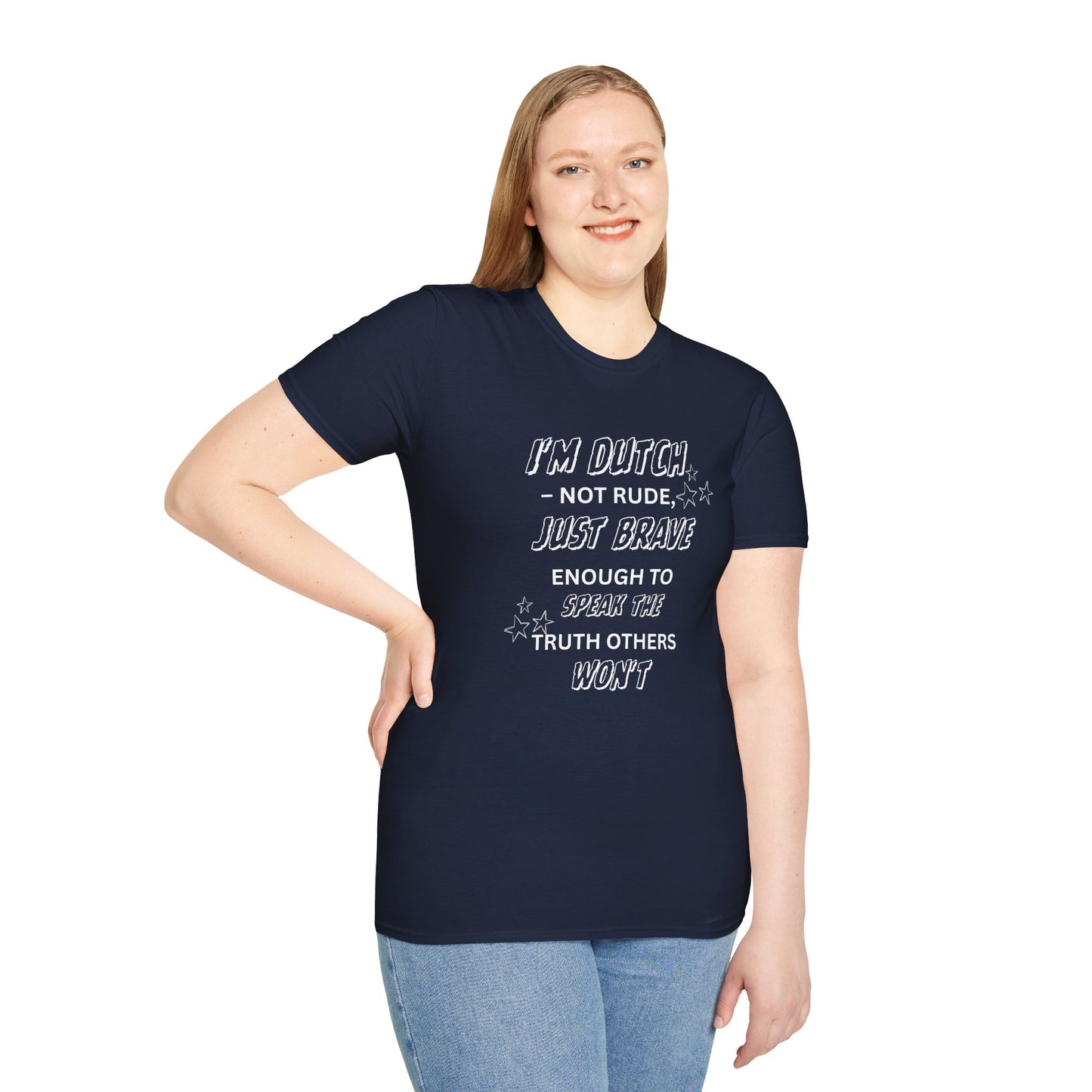Ink Pulse Print - Dutch T-Shirt (Produced in Australia)