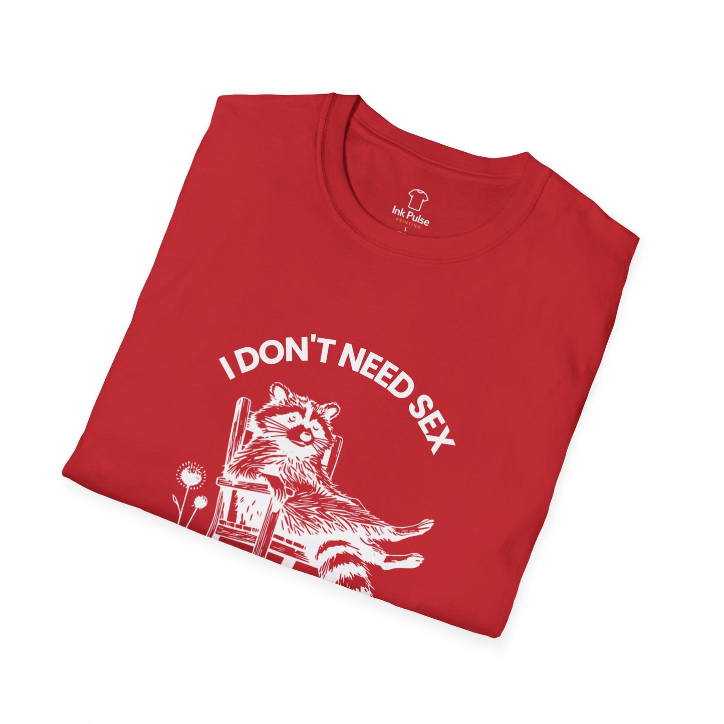Ink Pulse Print - Funny Graphic T-Shirt, Unisex Humor Tee. (Produced in Australia)