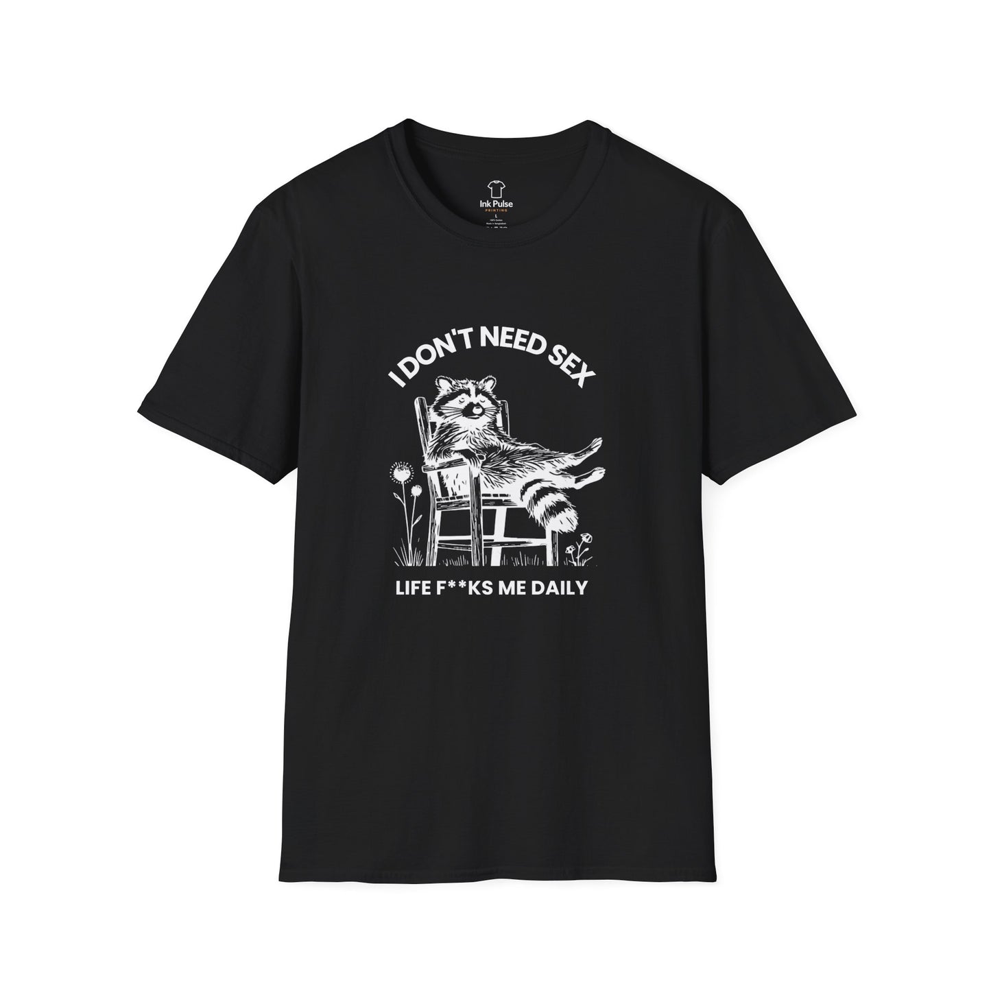 Ink Pulse Print - Funny Graphic T-Shirt, Unisex Humor Tee. (Produced in Australia)