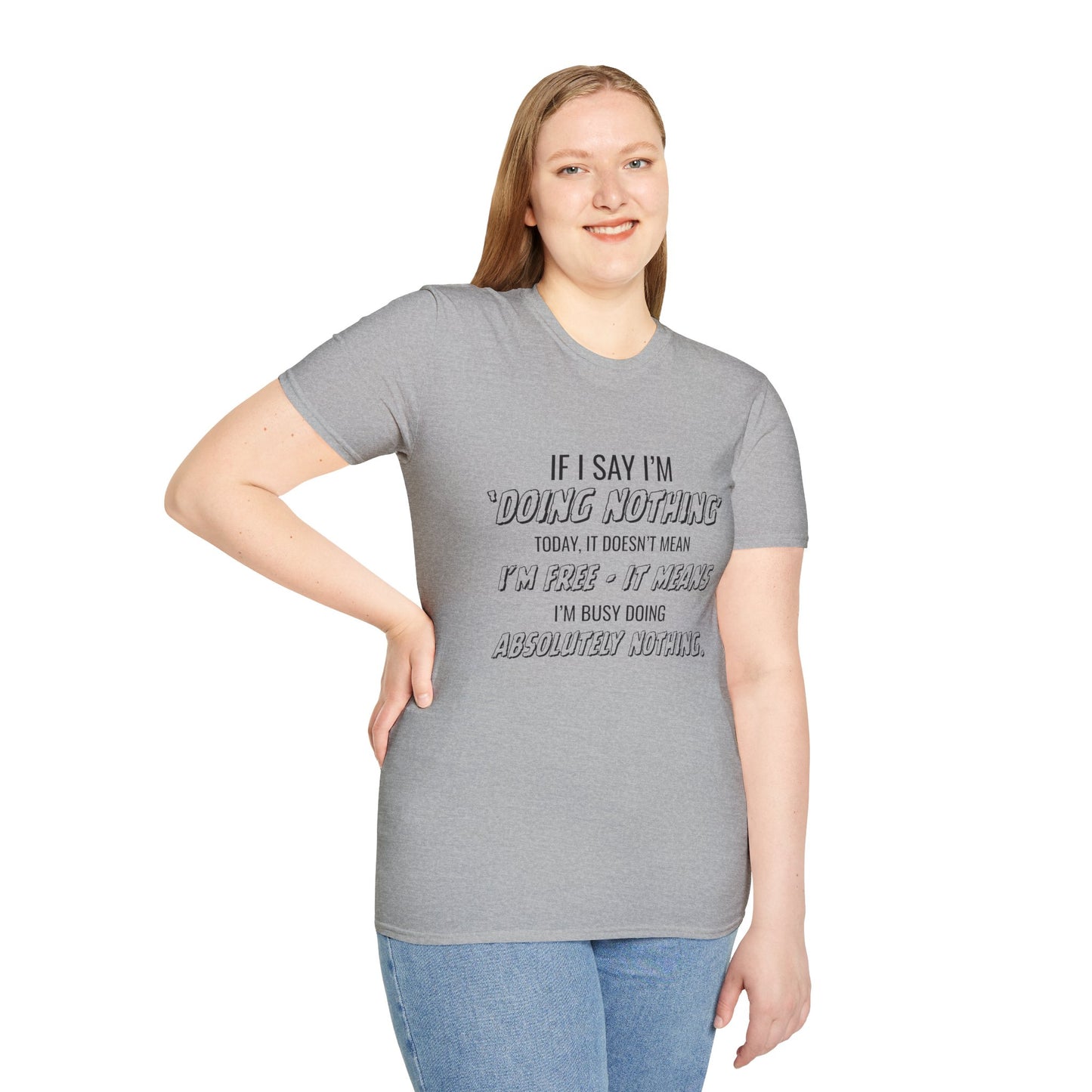 Ink Pulse Print - Funny Quote Unisex T-Shirt. (Produced in Australia)