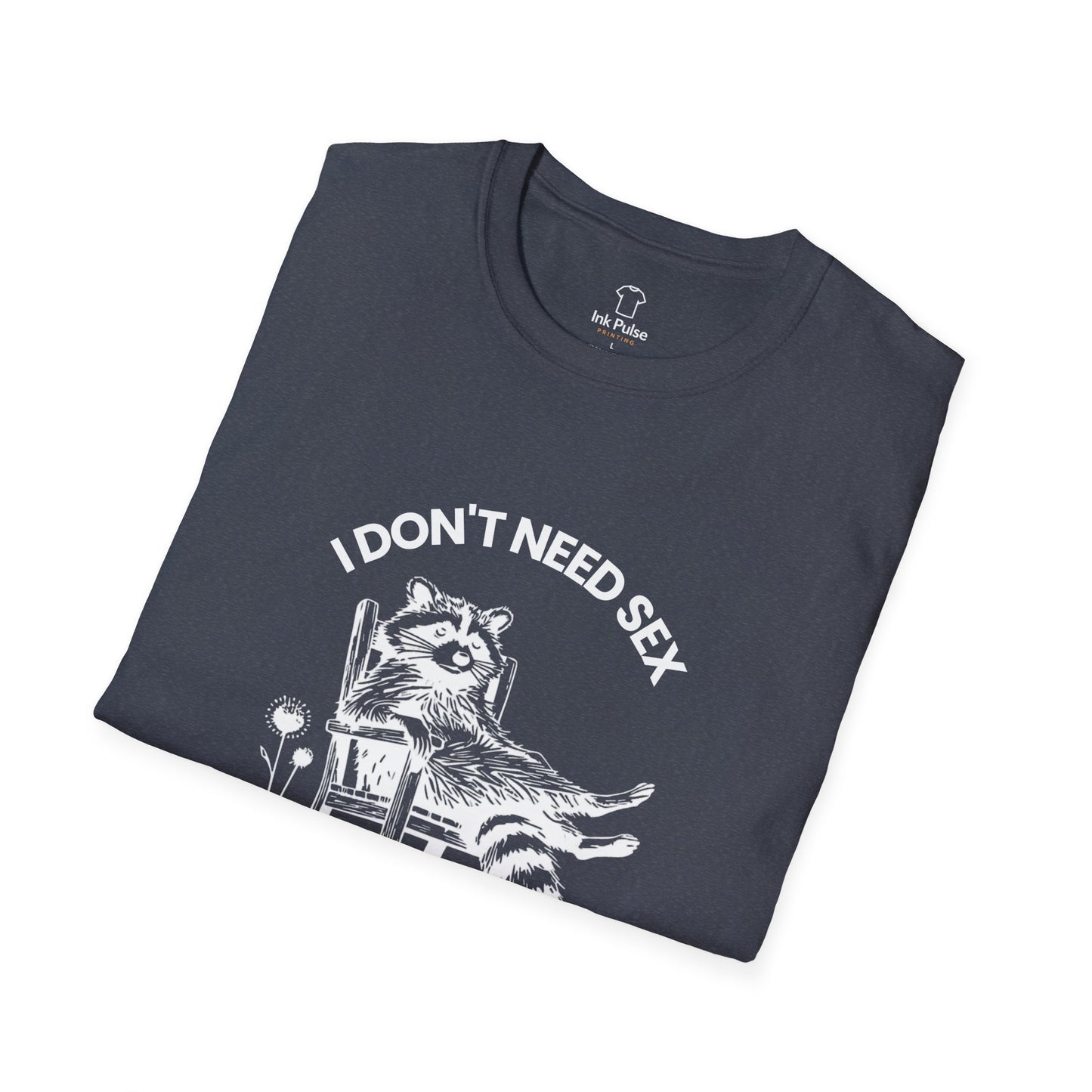 Ink Pulse Print - Funny Graphic T-Shirt, Unisex Humor Tee. (Produced in Australia)