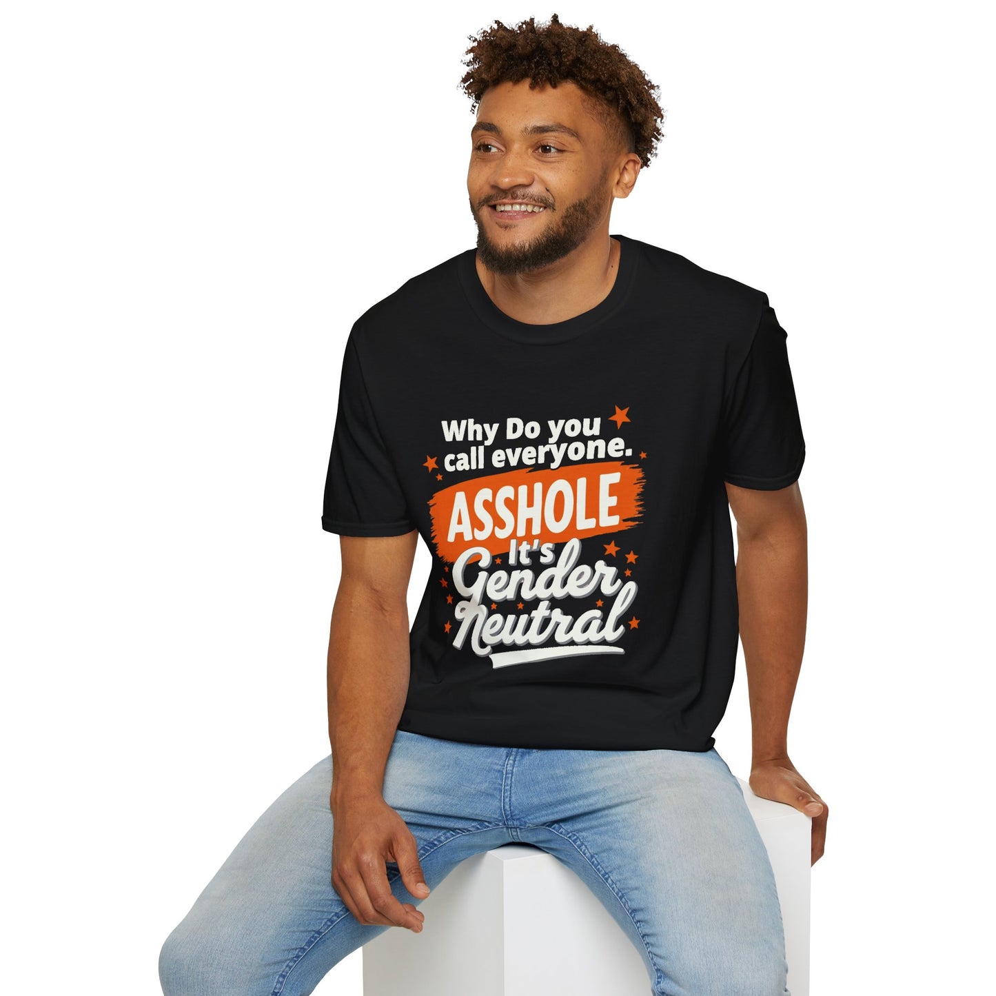Ink Pulse Print - Gender Neutral Humor Tee. (Produced in Australia)