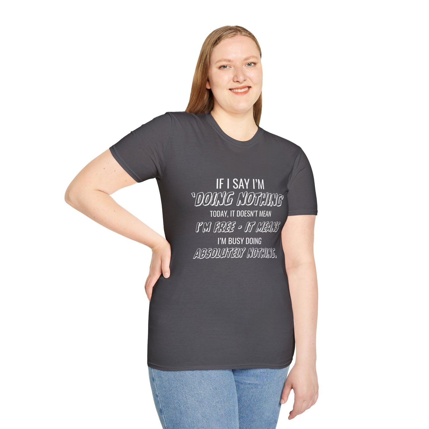 Ink Pulse Print - Funny Quote Unisex T-Shirt. (Produced in Australia)