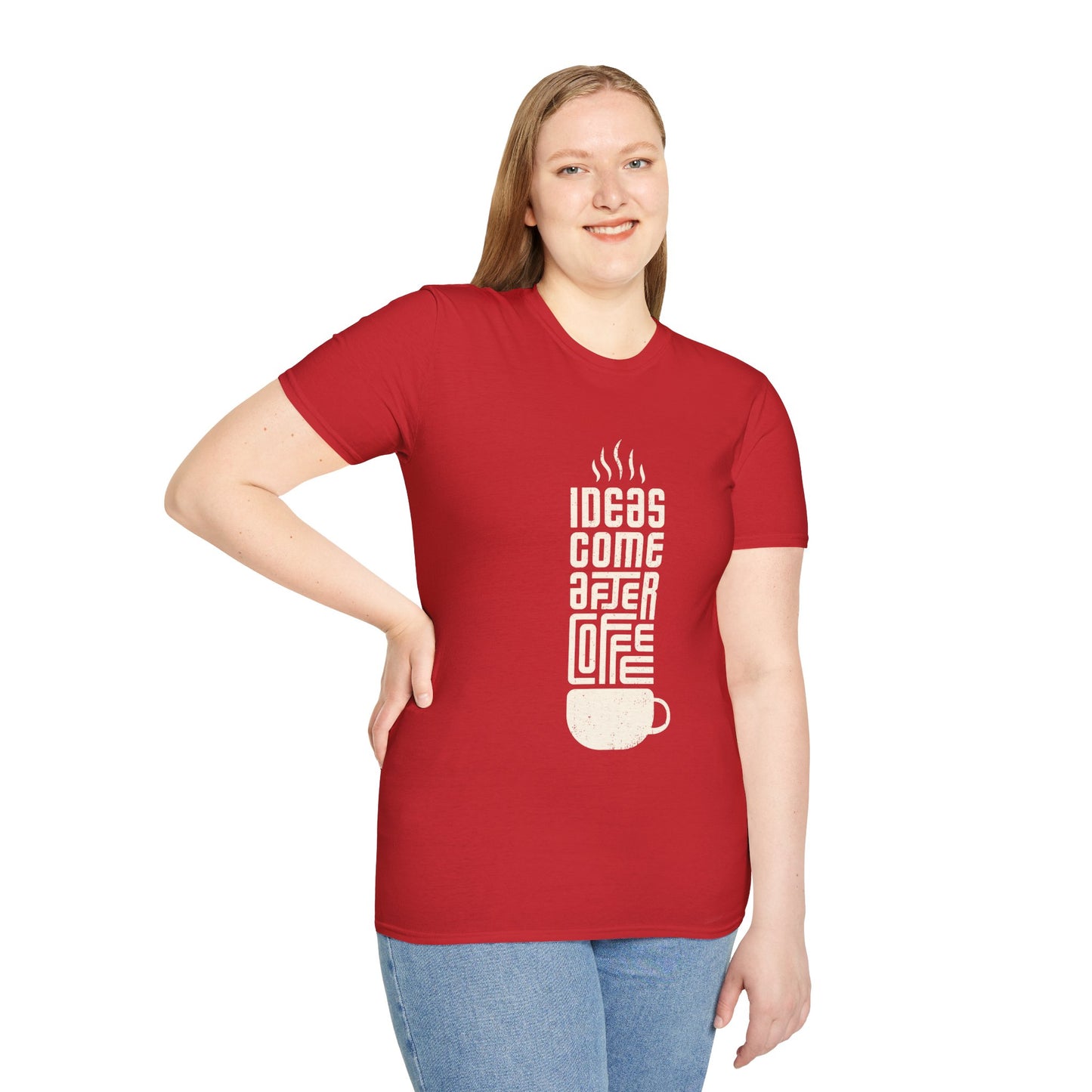 Ink Pulse Print - Coffee Inspiration T-Shirt, Funny Coffee Lover Shirt. (Produced in Australia)