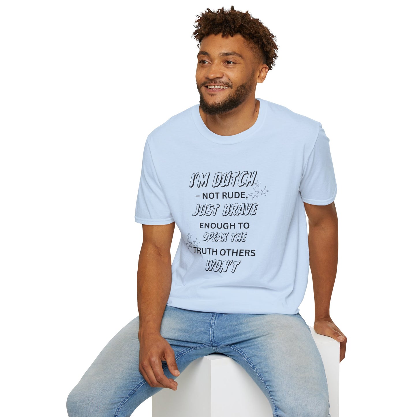 Ink Pulse Print - Dutch T-Shirt (Produced in Australia)