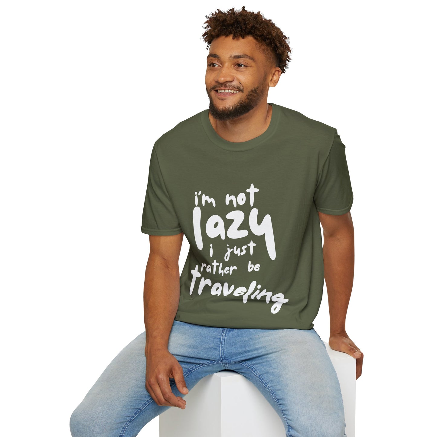 Ink Pulse Print - Travel-Themed Unisex T-Shirt, Perfect for Adventurers, Travel Lovers Gift. (Produced in Australia)