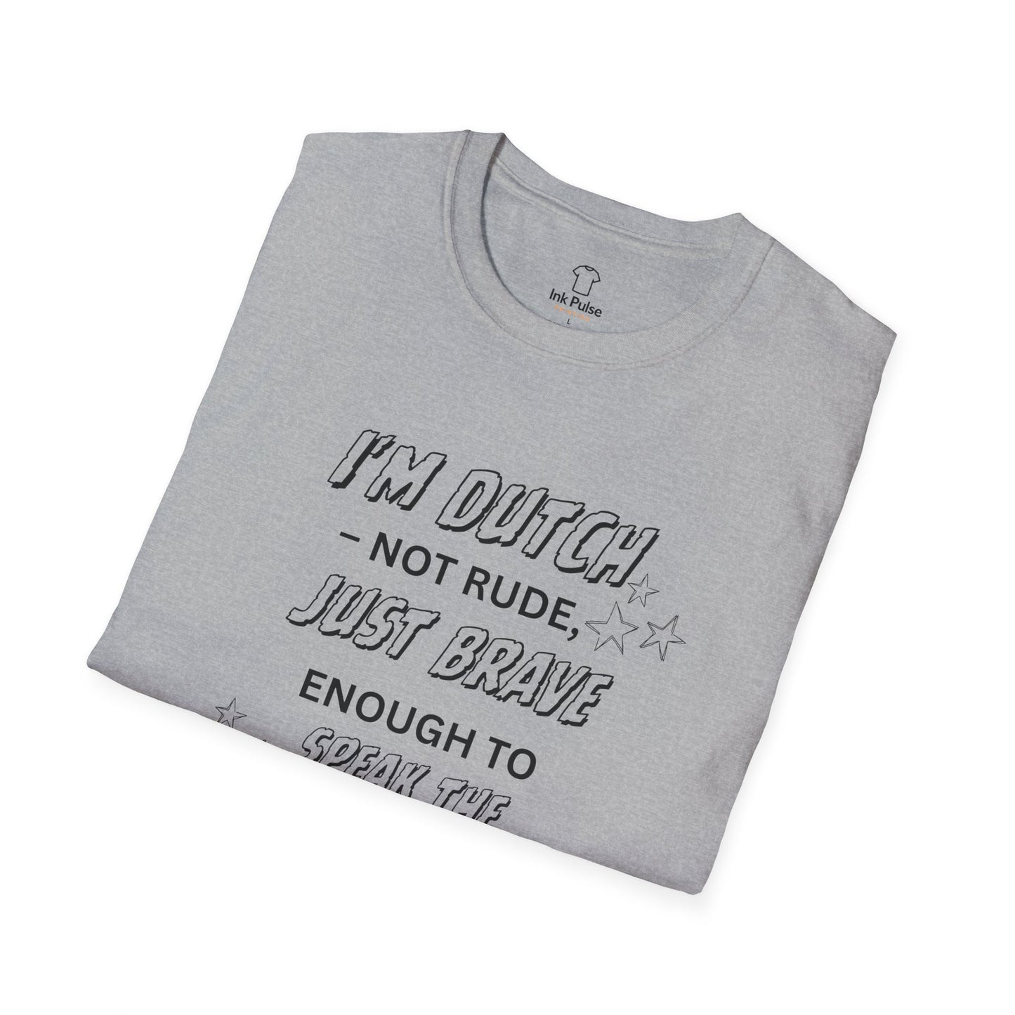 Ink Pulse Print - Dutch T-Shirt (Produced in Australia)