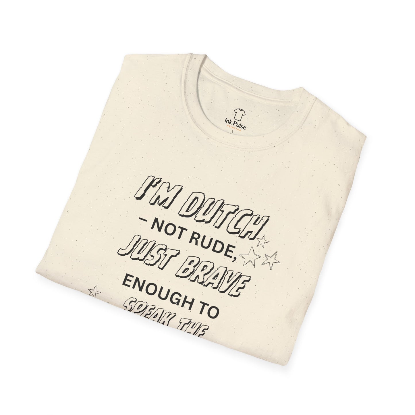 Ink Pulse Print - Dutch T-Shirt (Produced in Australia)