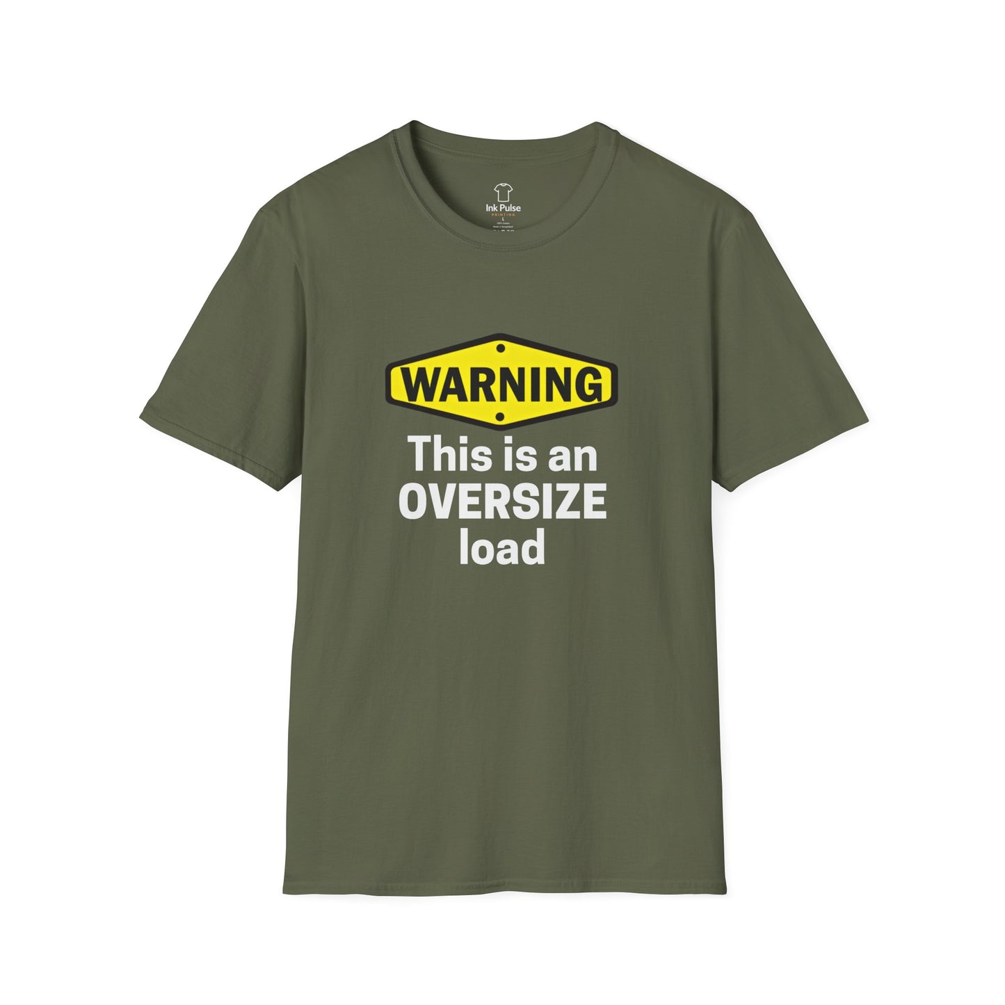 Ink Pulse Print - Funny Oversize Load T-Shirt. (Produced in Australia)
