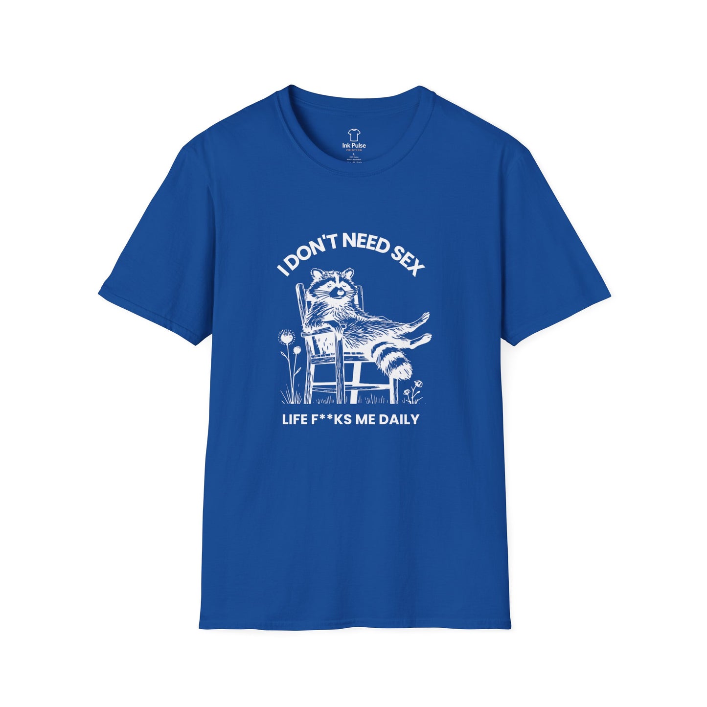 Ink Pulse Print - Funny Graphic T-Shirt, Unisex Humor Tee. (Produced in Australia)