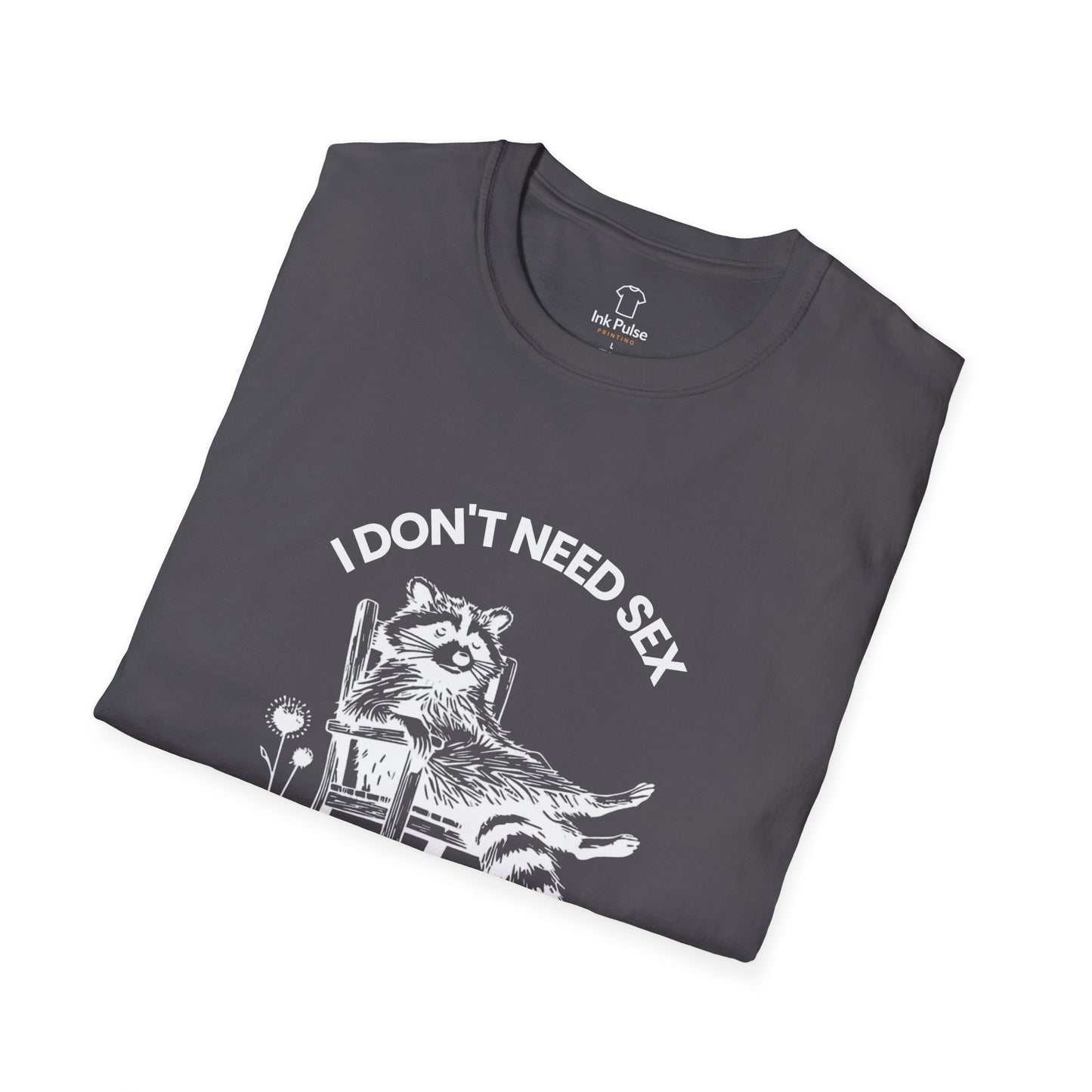 Ink Pulse Print - Funny Graphic T-Shirt, Unisex Humor Tee. (Produced in Australia)
