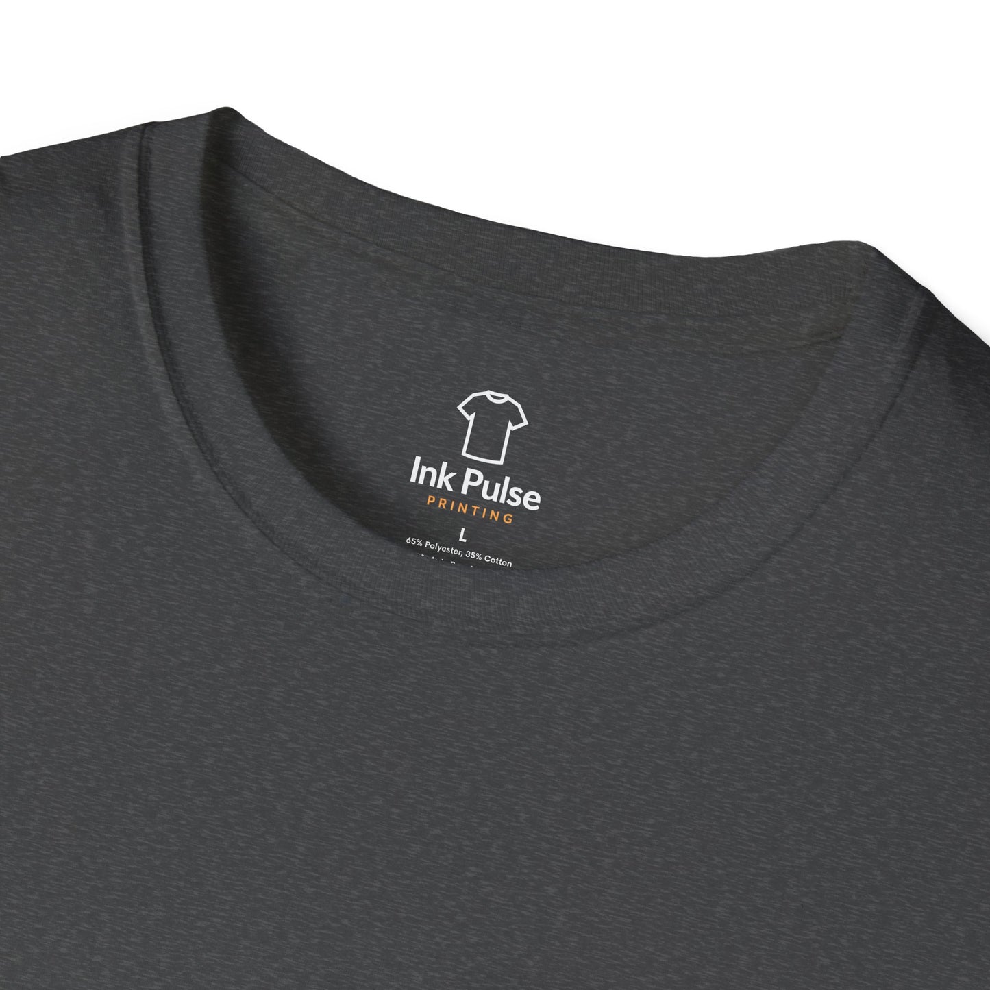 Ink Pulse Print - Overthink This Unisex Softstyle T-Shirt, Funny Graphic Tee.