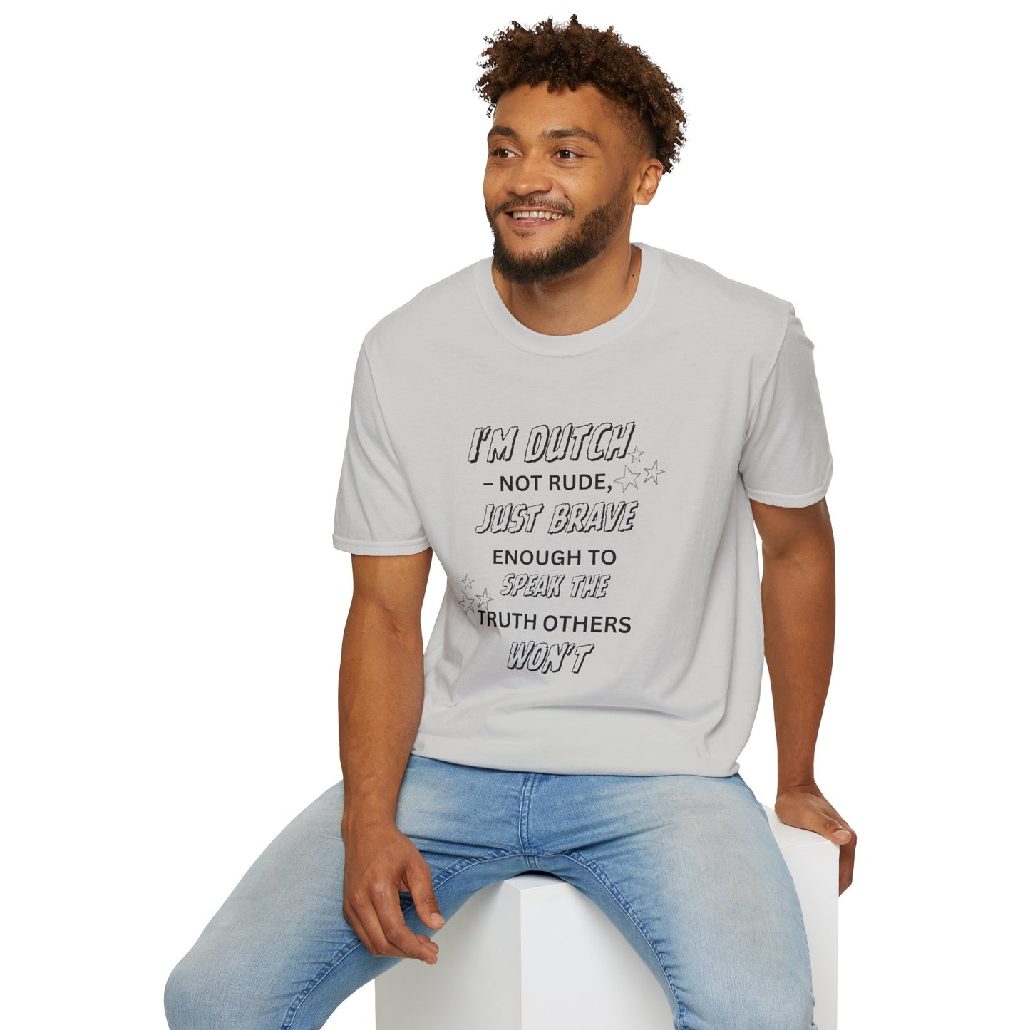 Ink Pulse Print - Dutch T-Shirt (Produced in Australia)