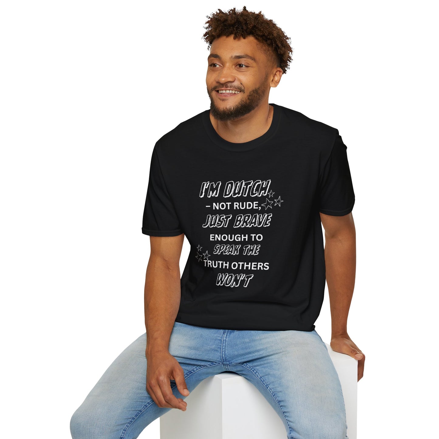 Ink Pulse Print - Dutch T-Shirt (Produced in Australia)
