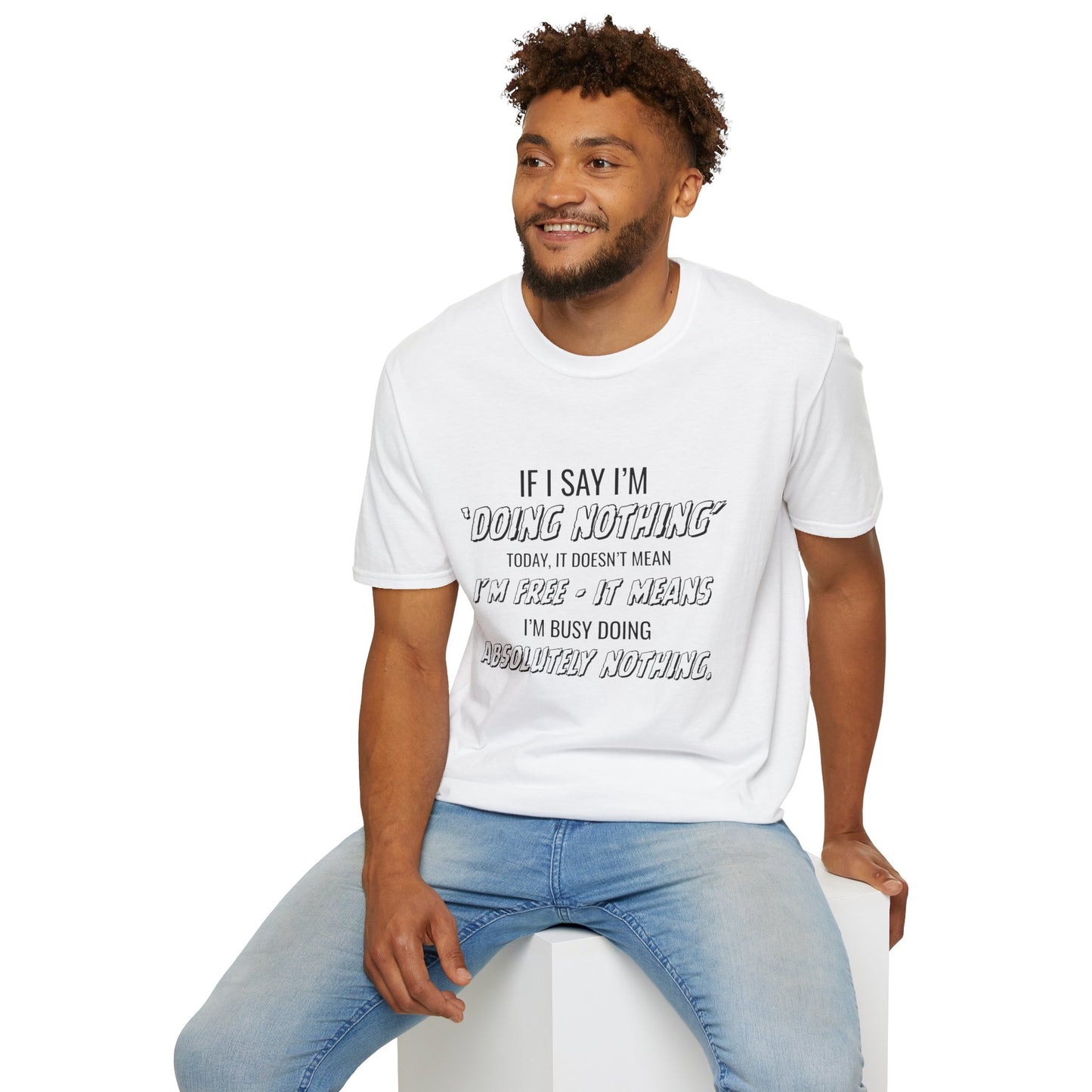 Ink Pulse Print - Funny Quote Unisex T-Shirt. (Produced in Australia)