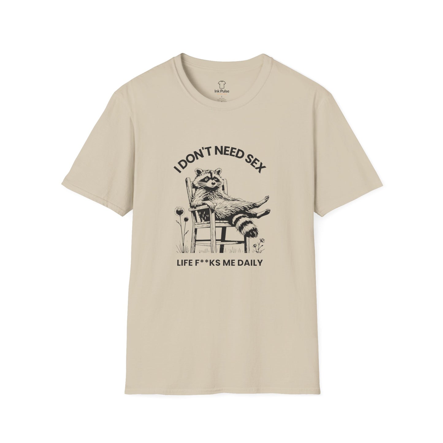 Ink Pulse Print - Funny Graphic T-Shirt, Unisex Humor Tee. (Produced in Australia)
